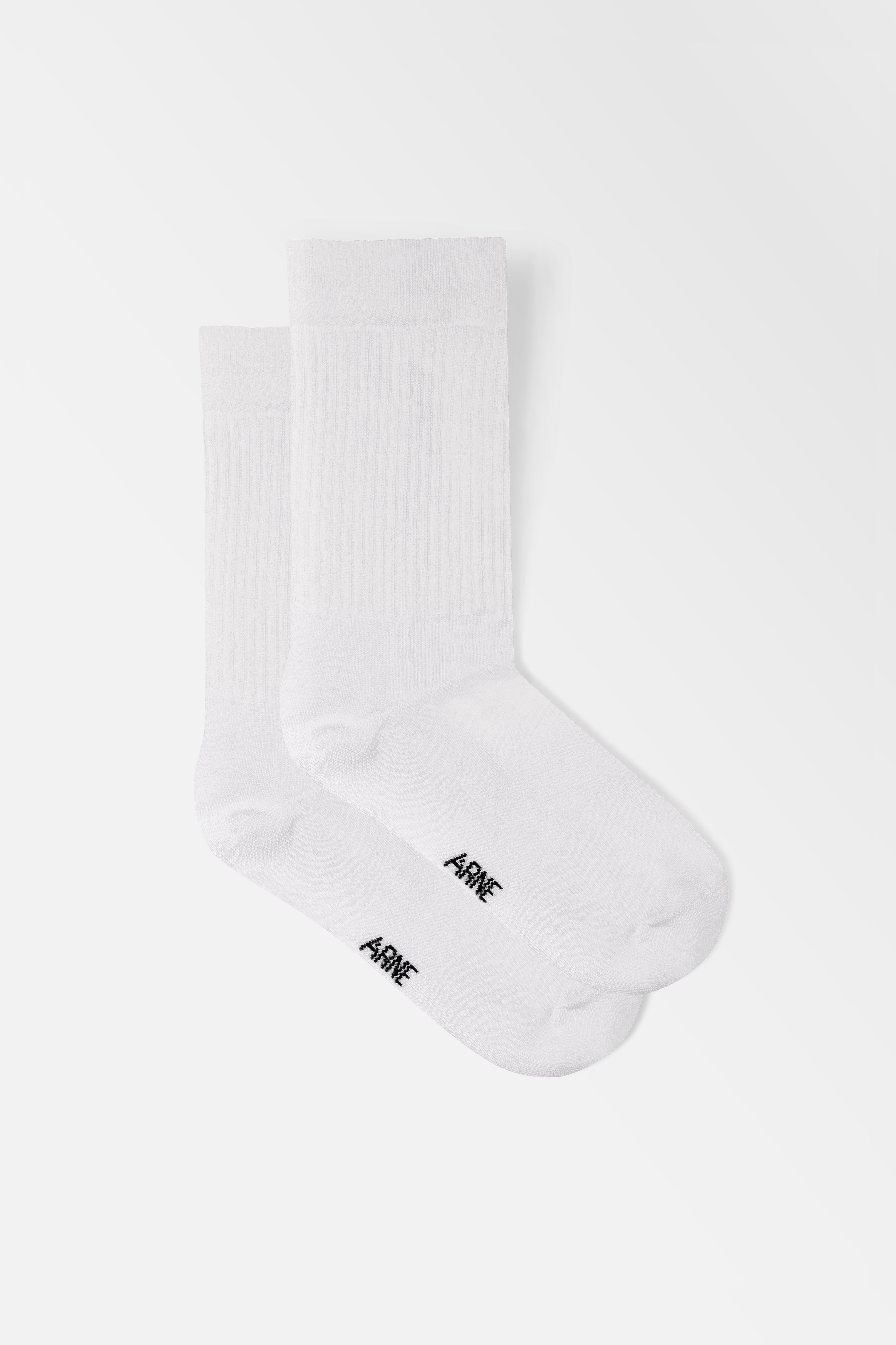Mens 3 Pack ARNE Socks in White