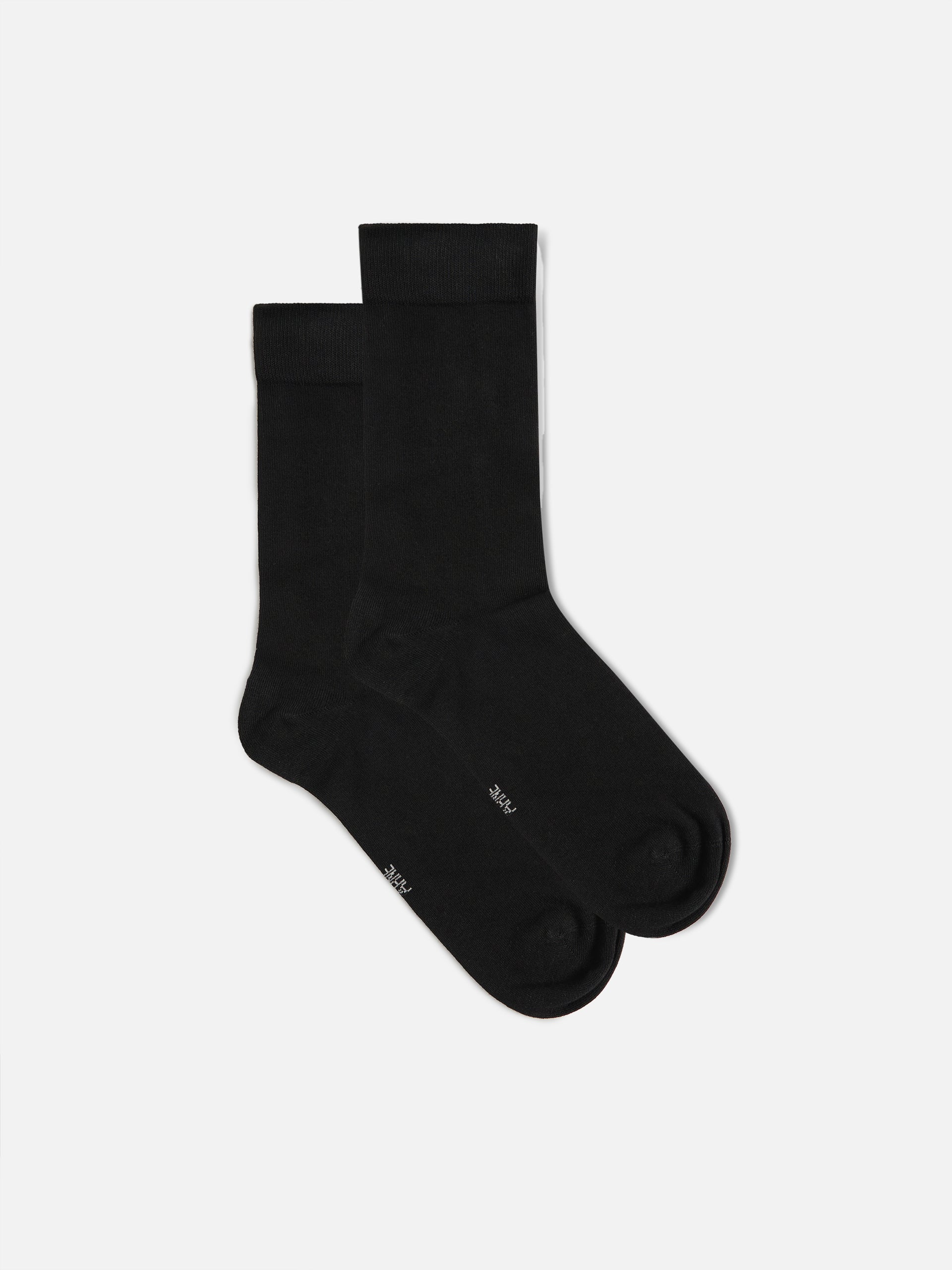 Mens 3 Pack Crew Sock in Black