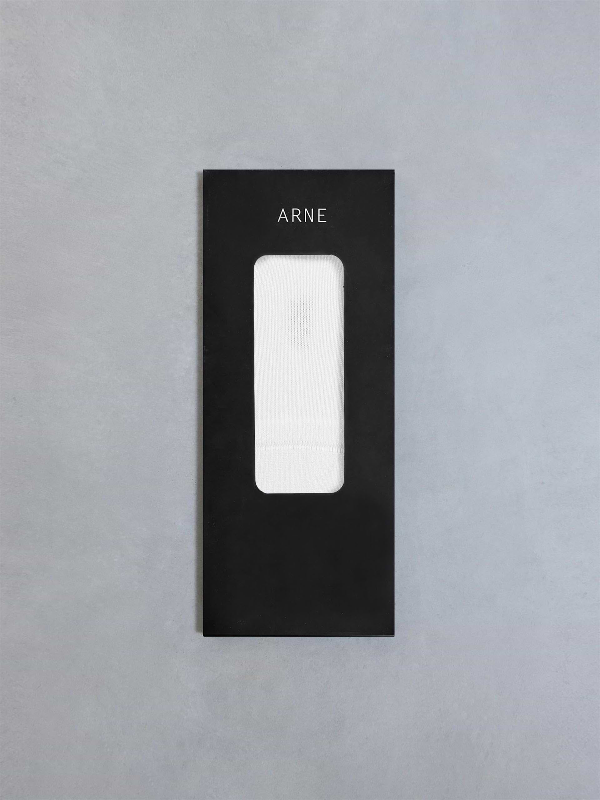 3 Pack No Show Sock in White