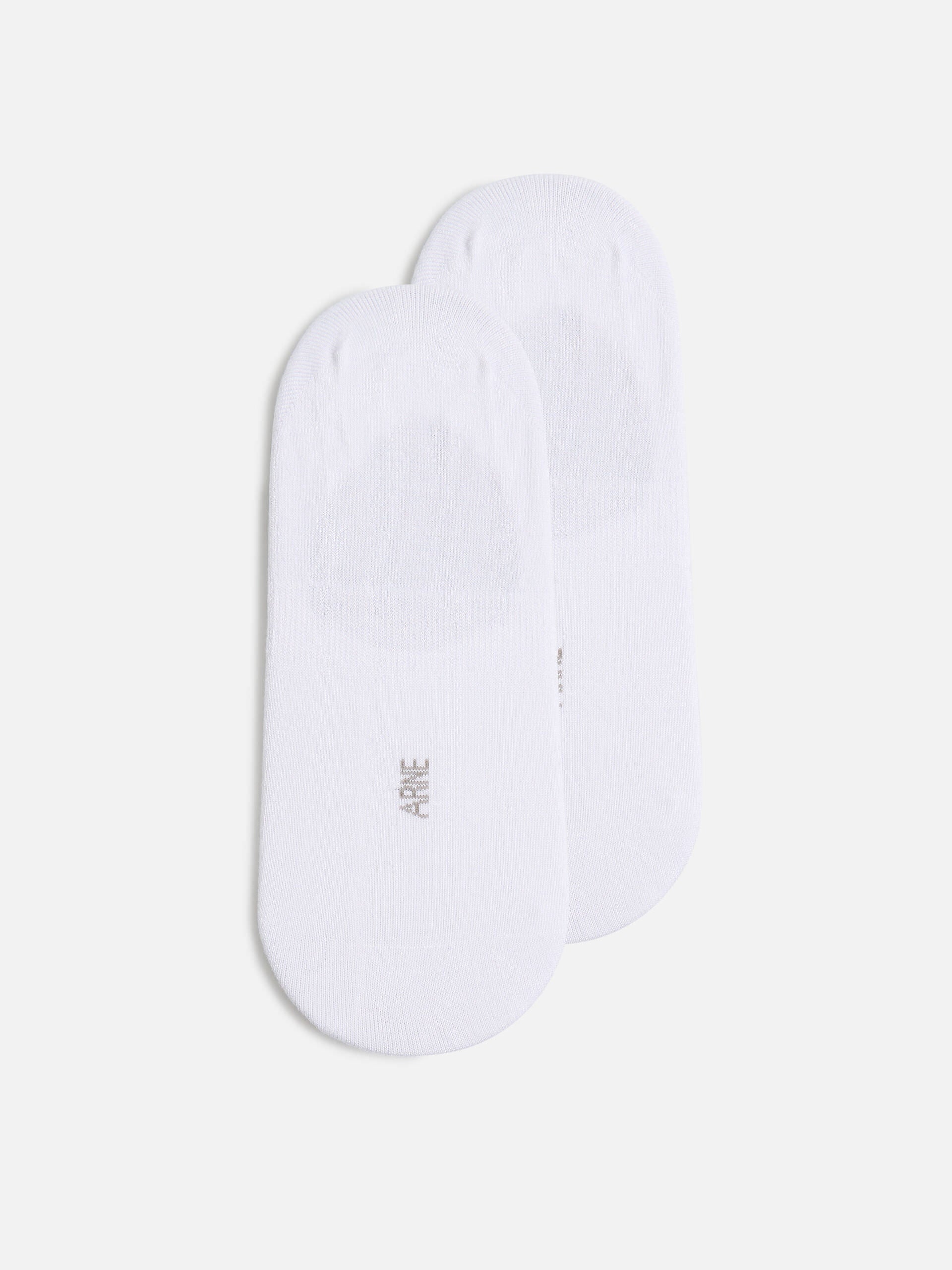 Mens 3 Pack No Show Sock in White