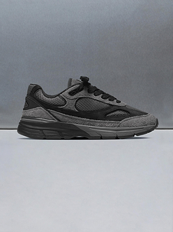 Mens A-Tech 18 in Charcoal Black