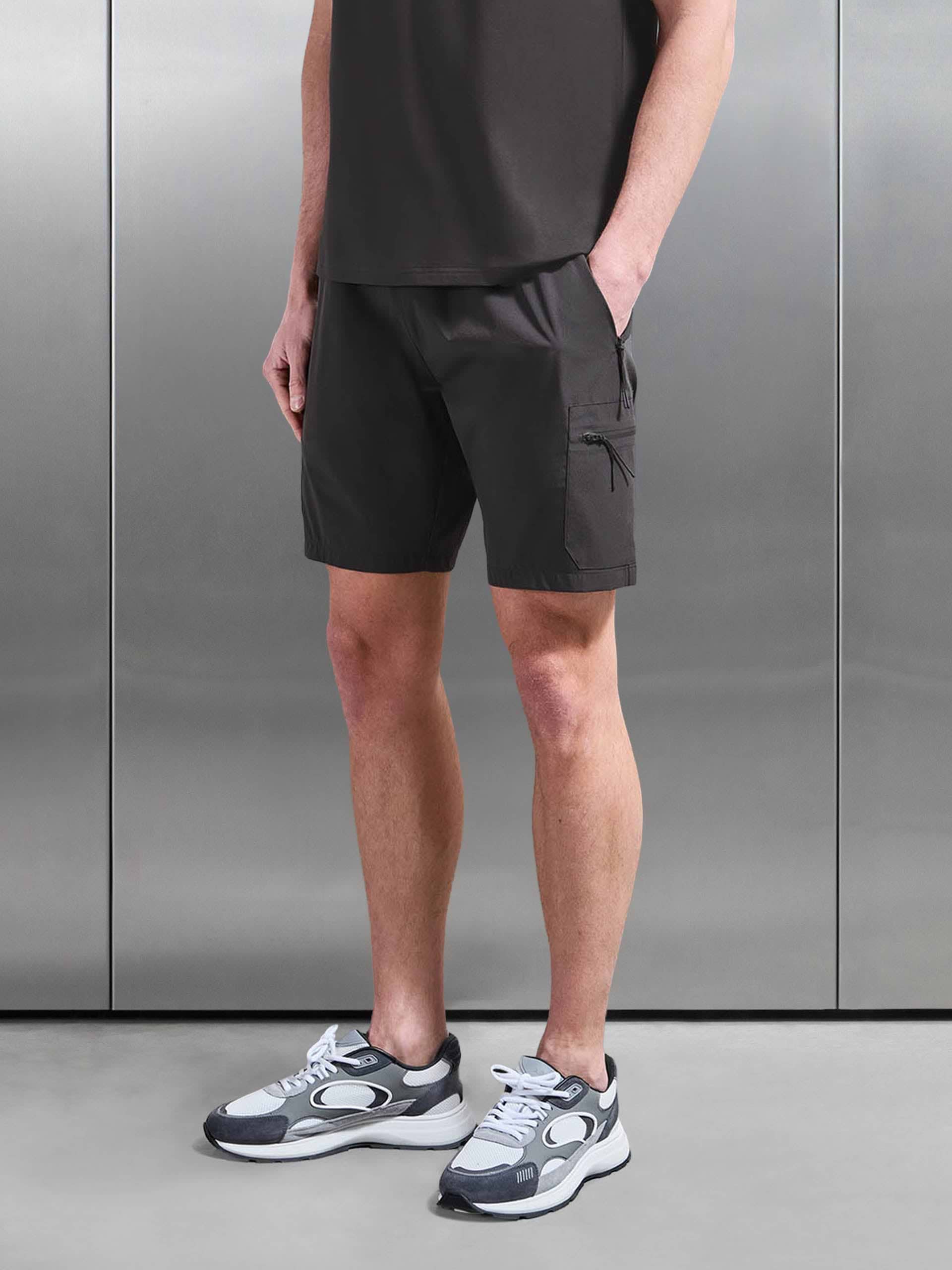 Active Cargo Short in Grey
