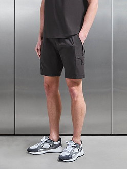 Mens Active Cargo Short in Grey