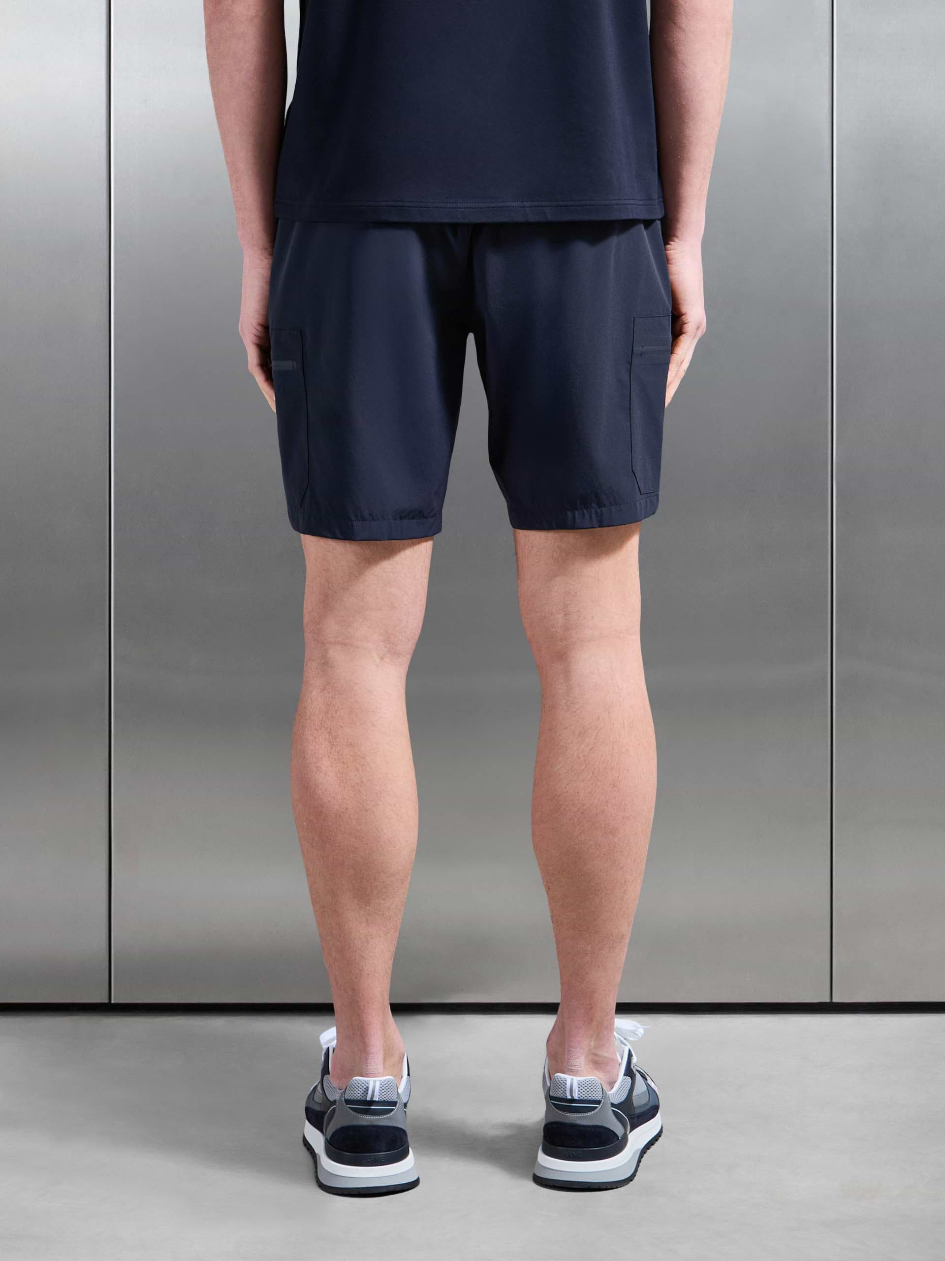 Active Cargo Short in Navy