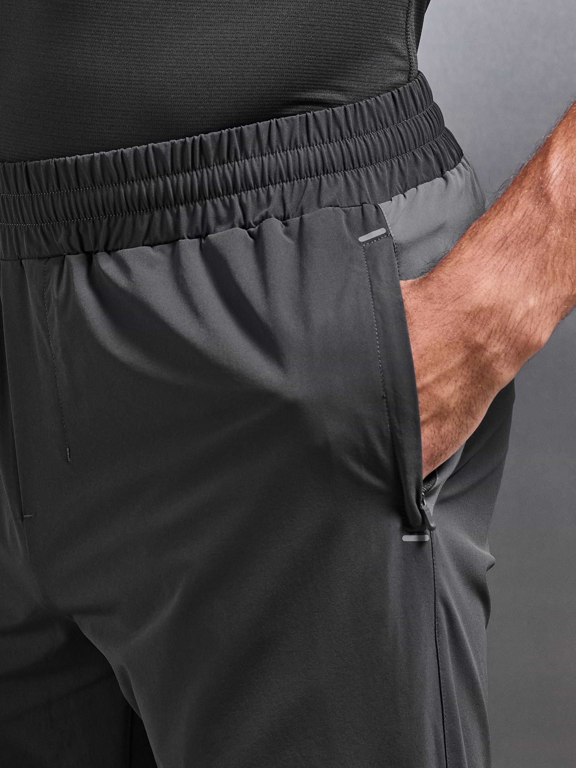 Active Colour Block Trackpant in Grey