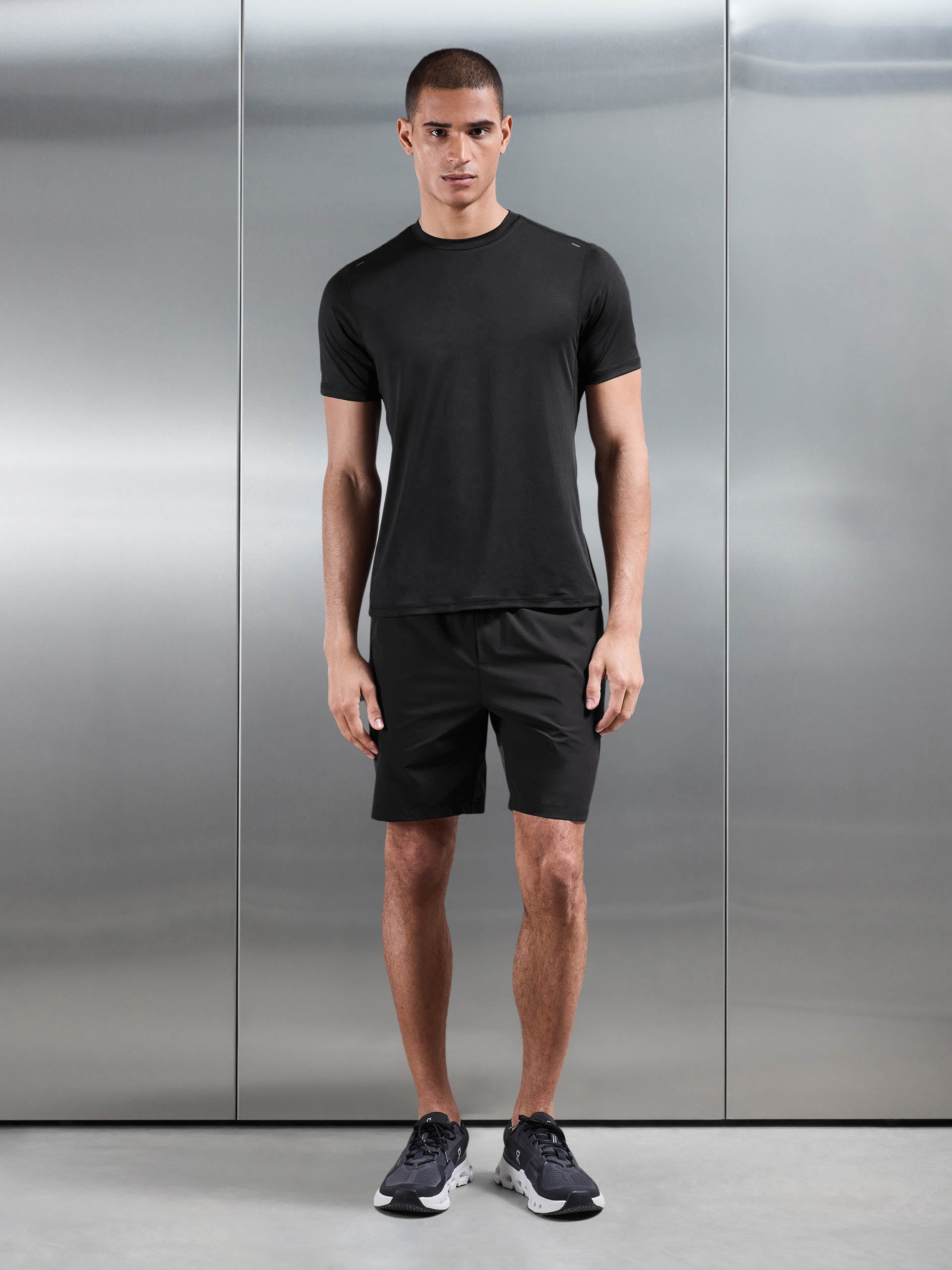 Mens Active Essential T-Shirt in Black