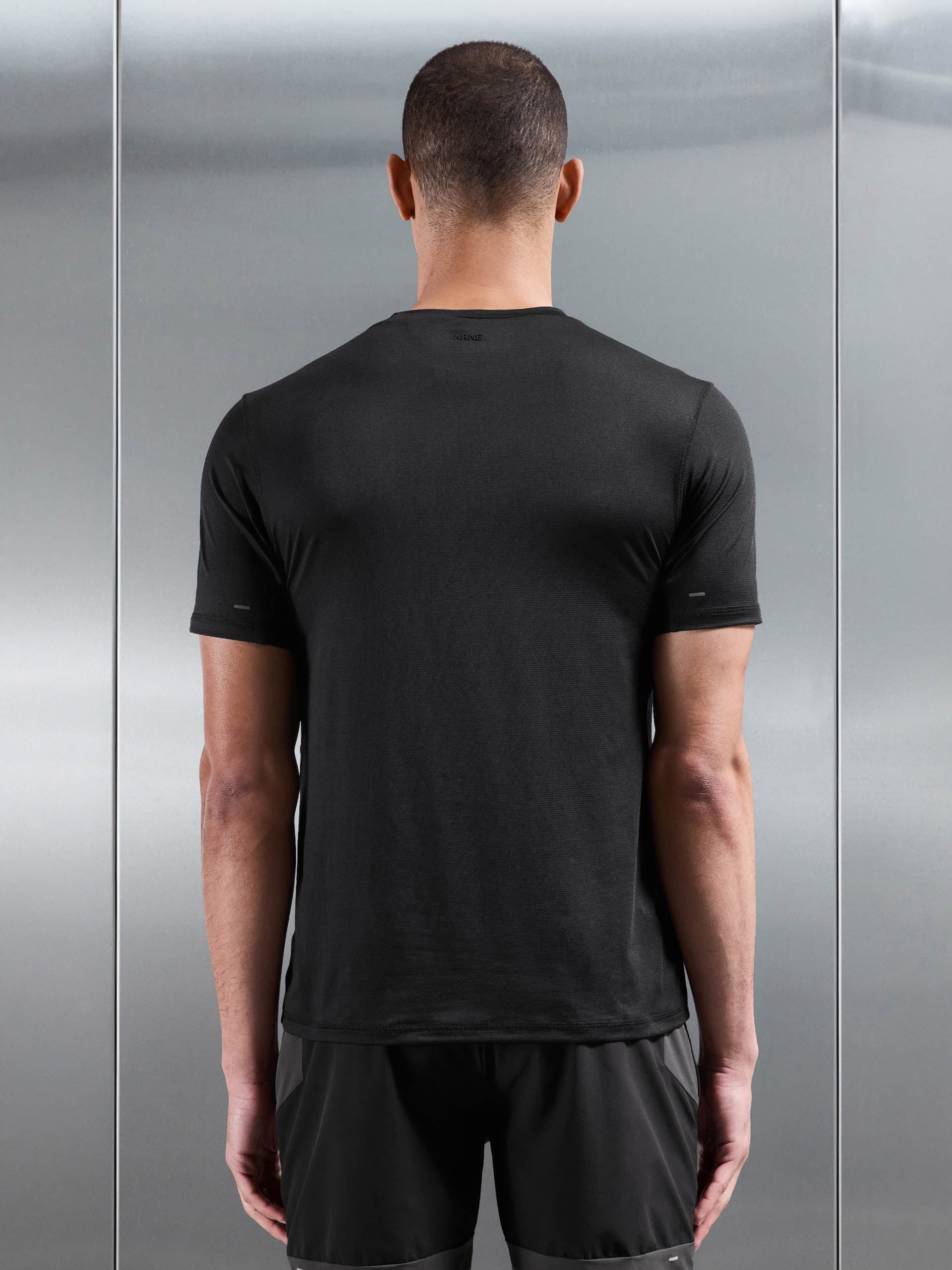 Mens Active Essential T-Shirt in Black