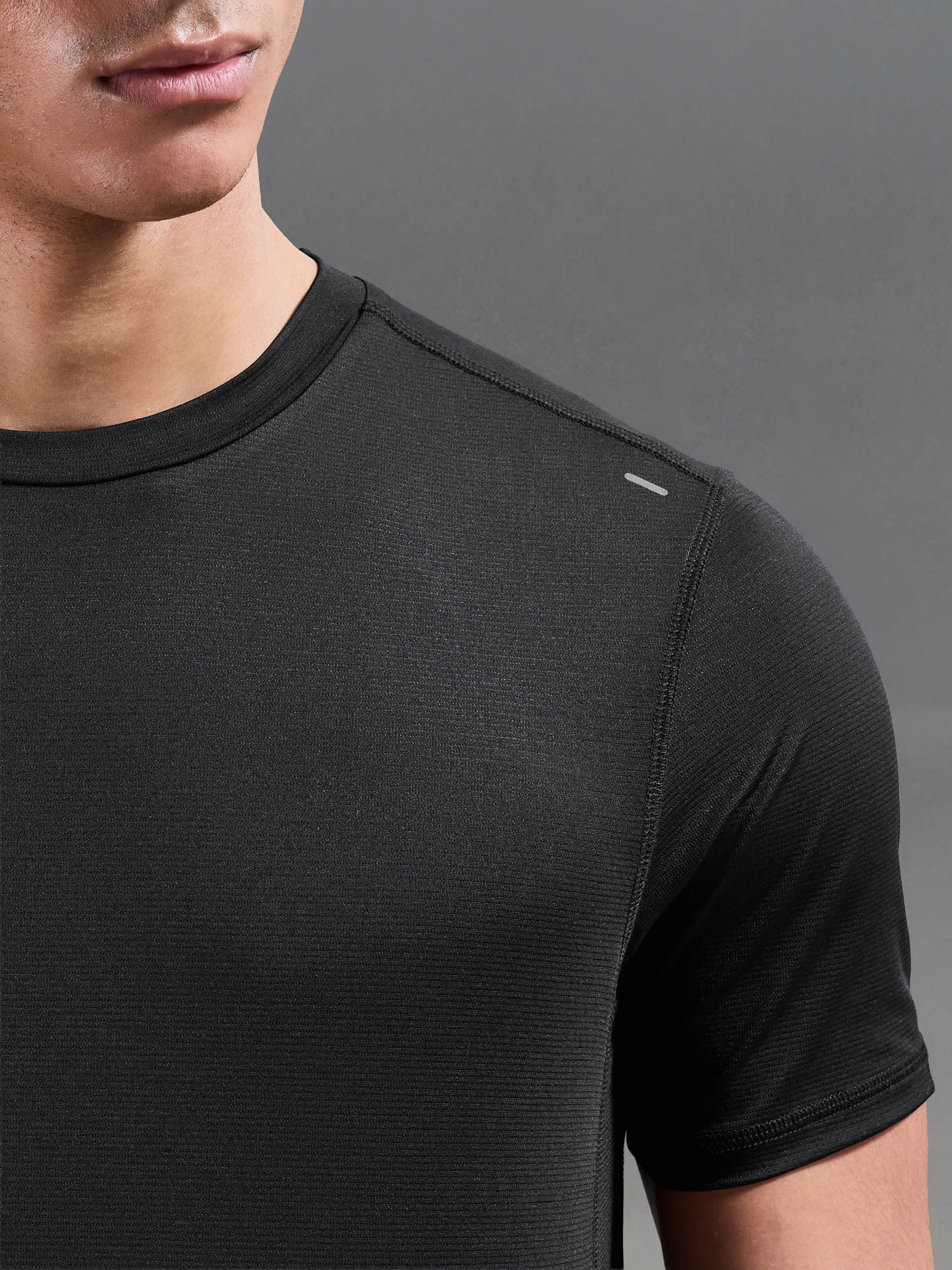 Mens Active Essential T-Shirt in Black