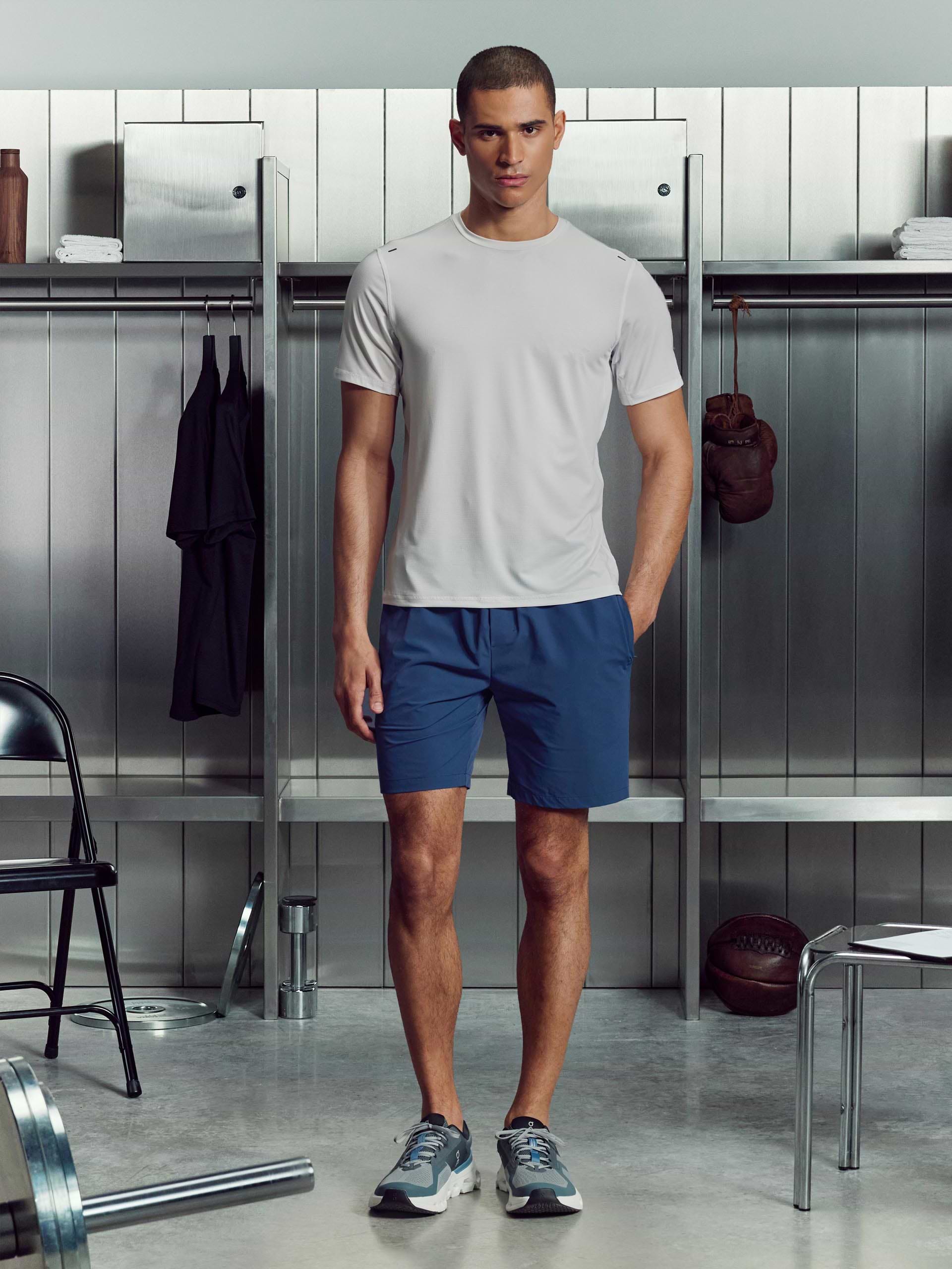 Mens Active Essential T-Shirt in White