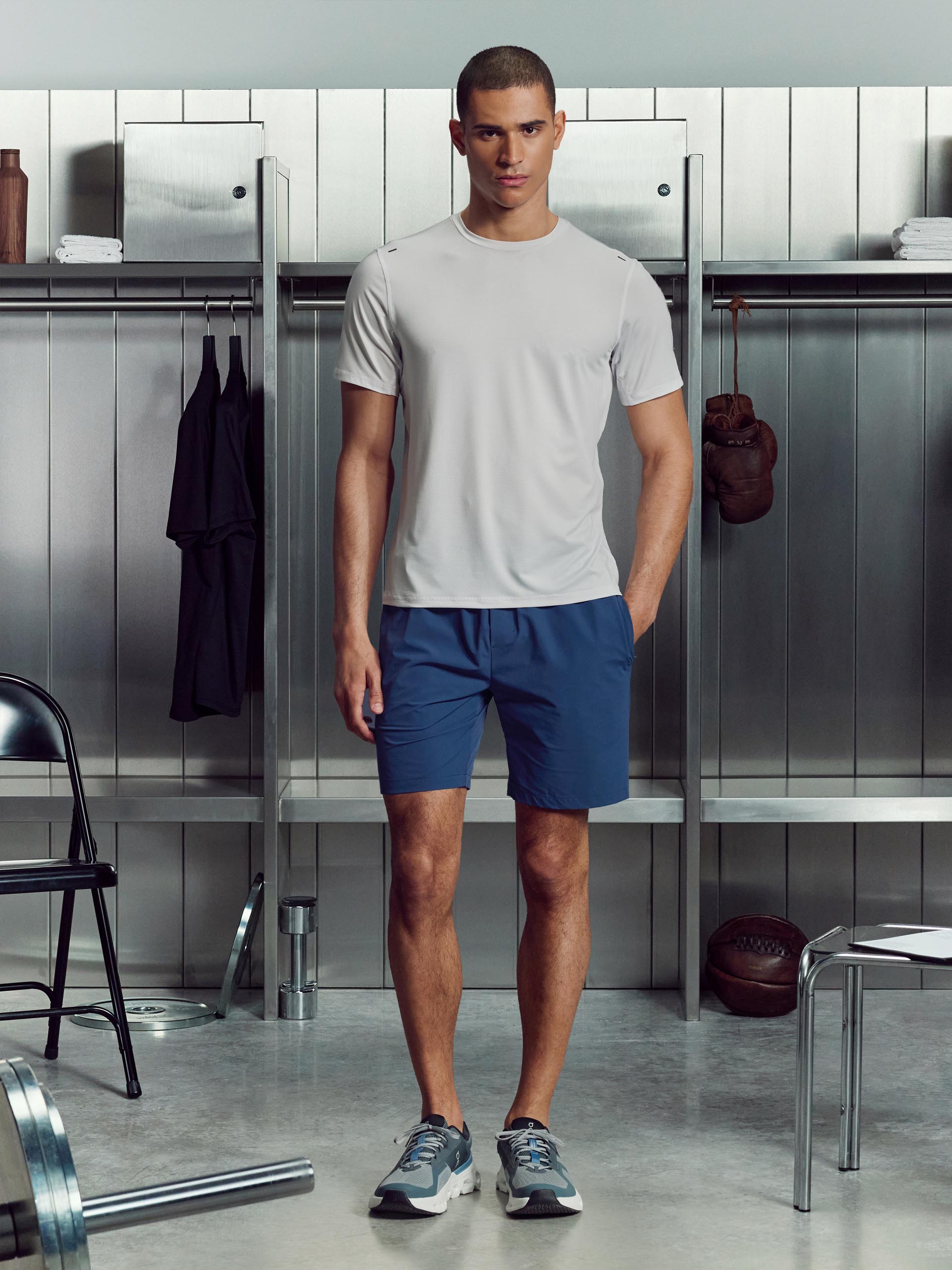 Mens Active Essential T-Shirt in White