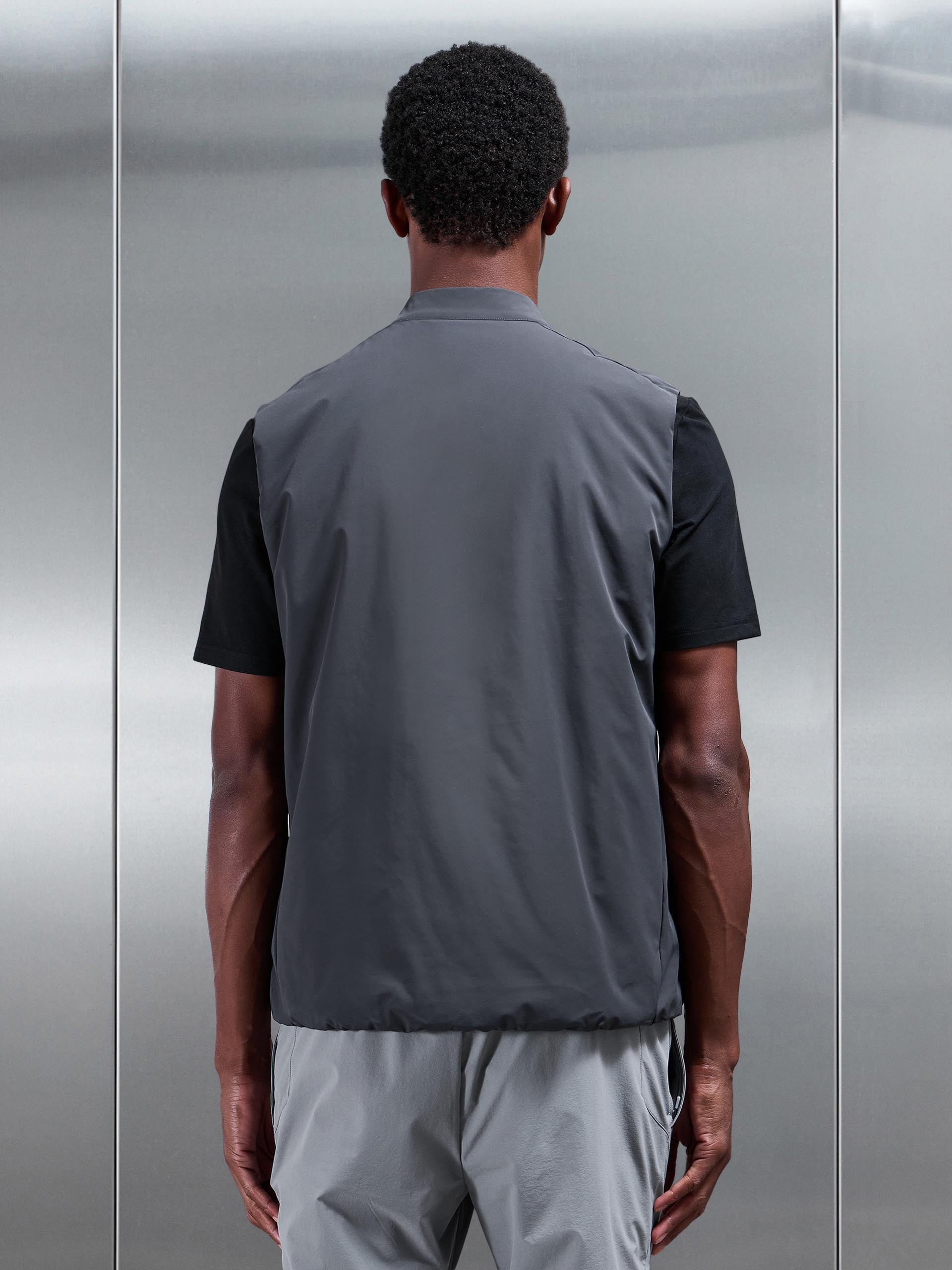 Mens Active Gilet in Grey