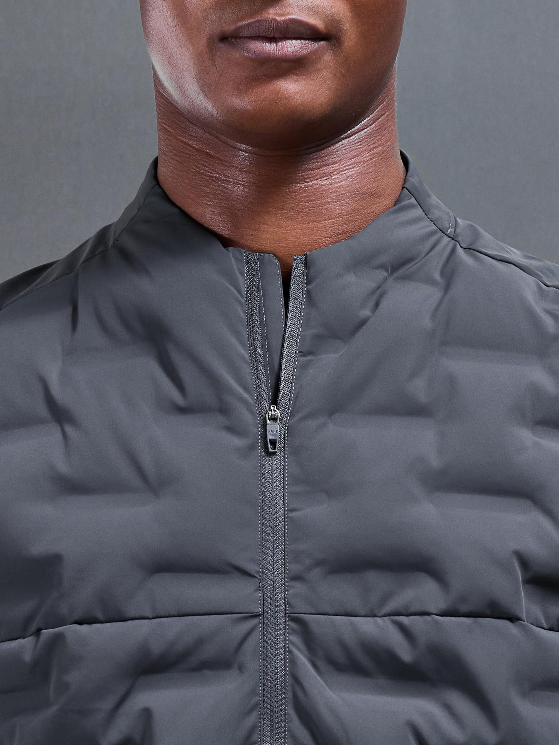Mens Active Gilet in Grey