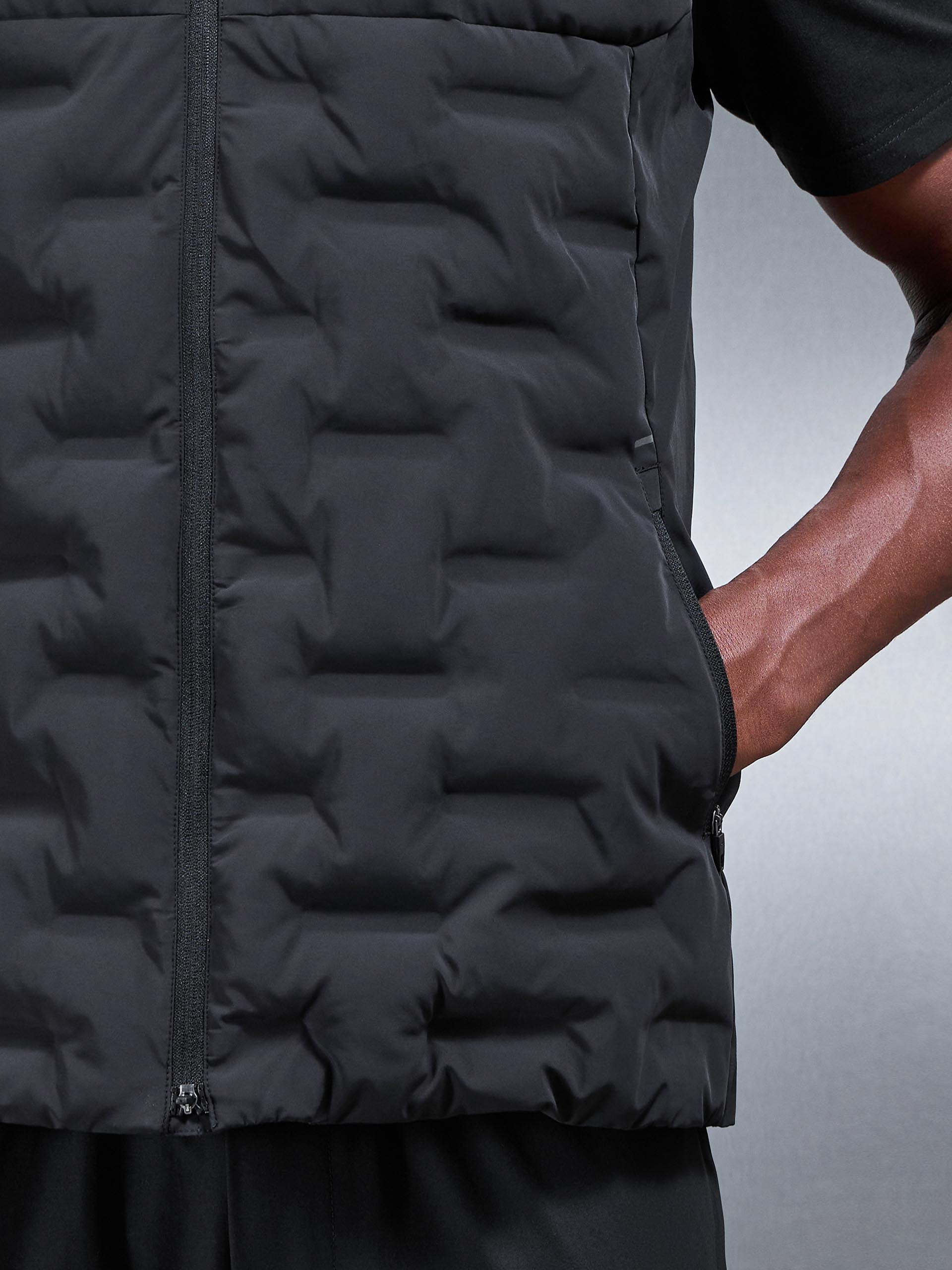 Mens Active Gilet in Black
