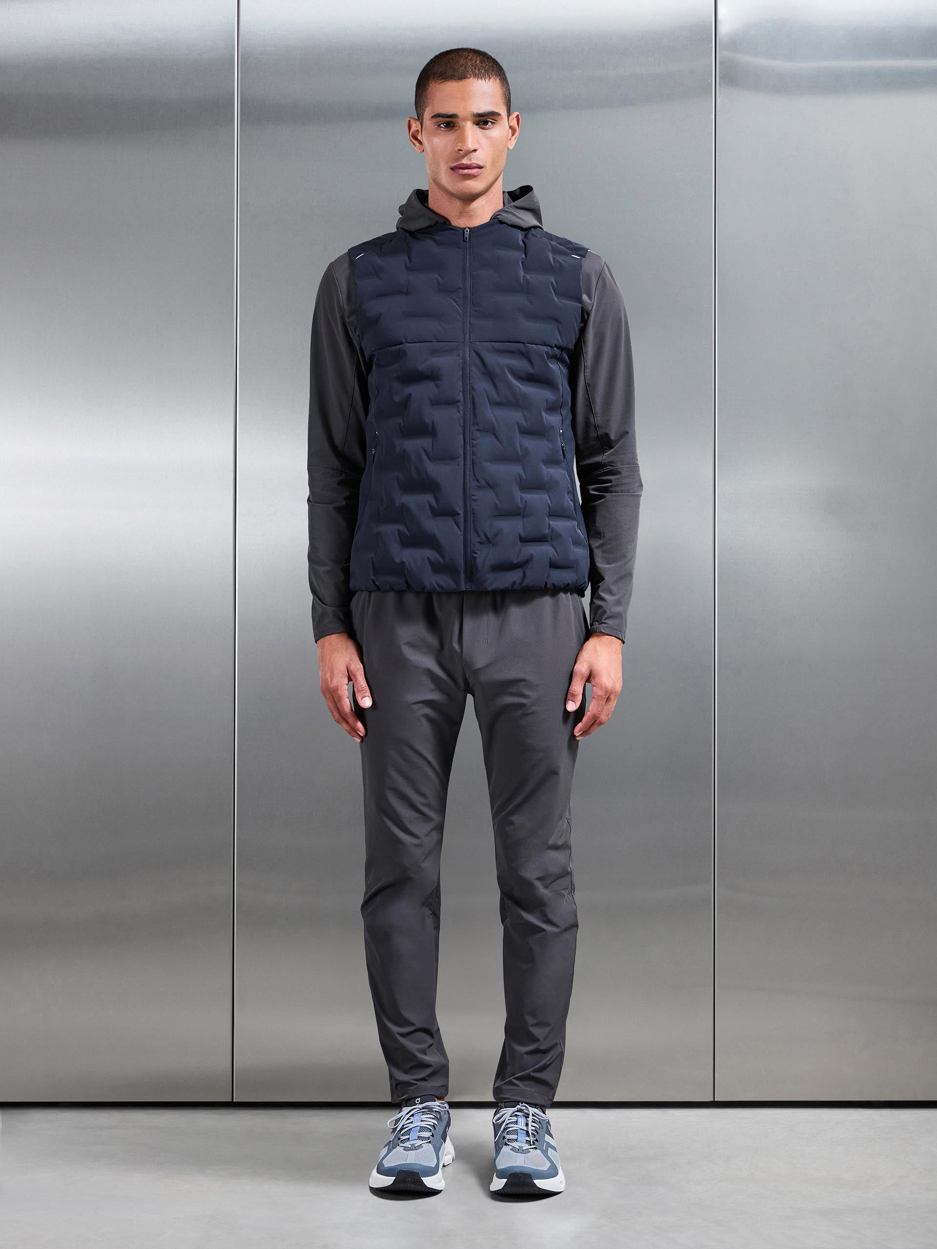 Mens Active Gilet in Navy