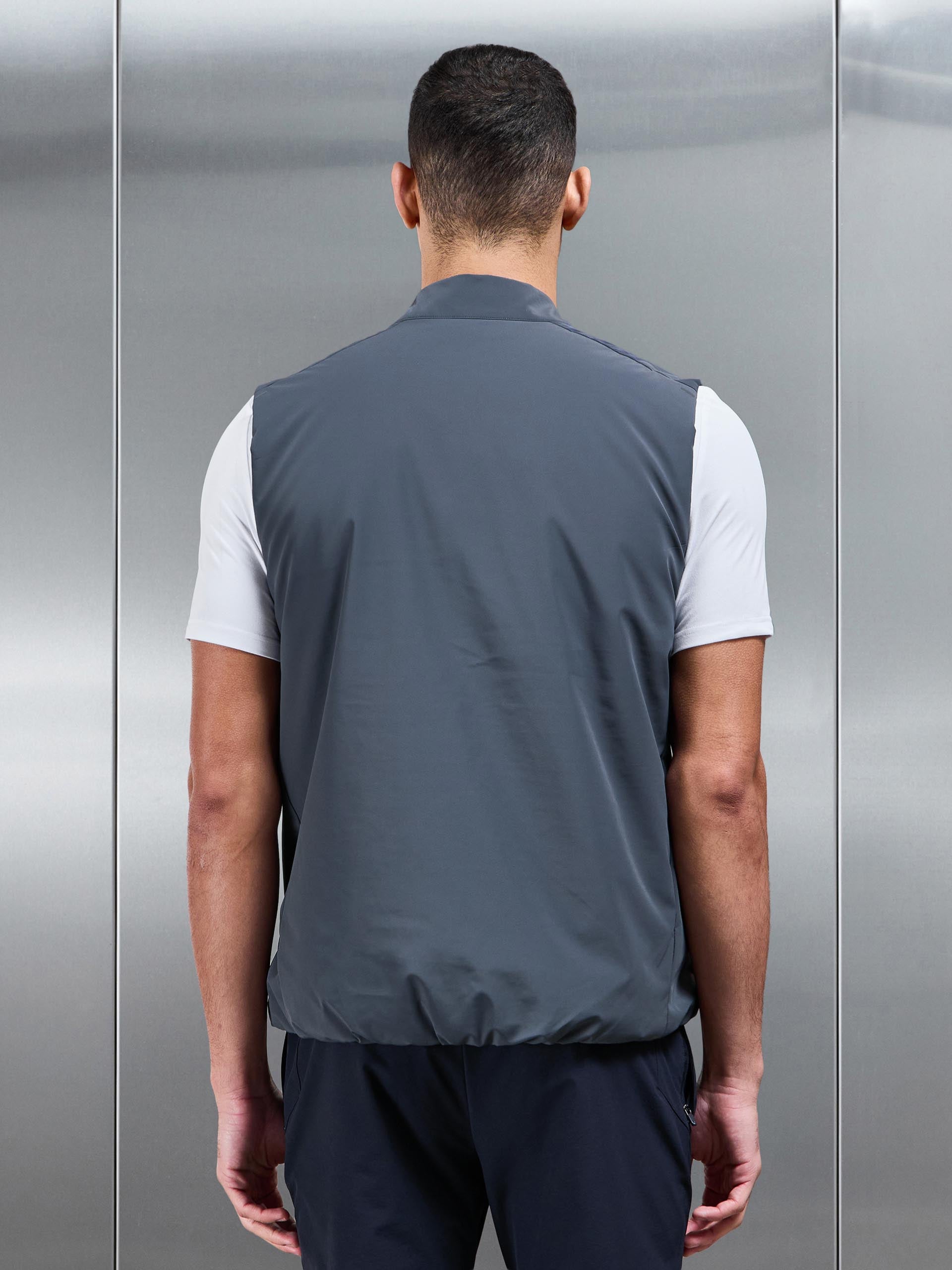 Mens Active Gilet in Slate Blue