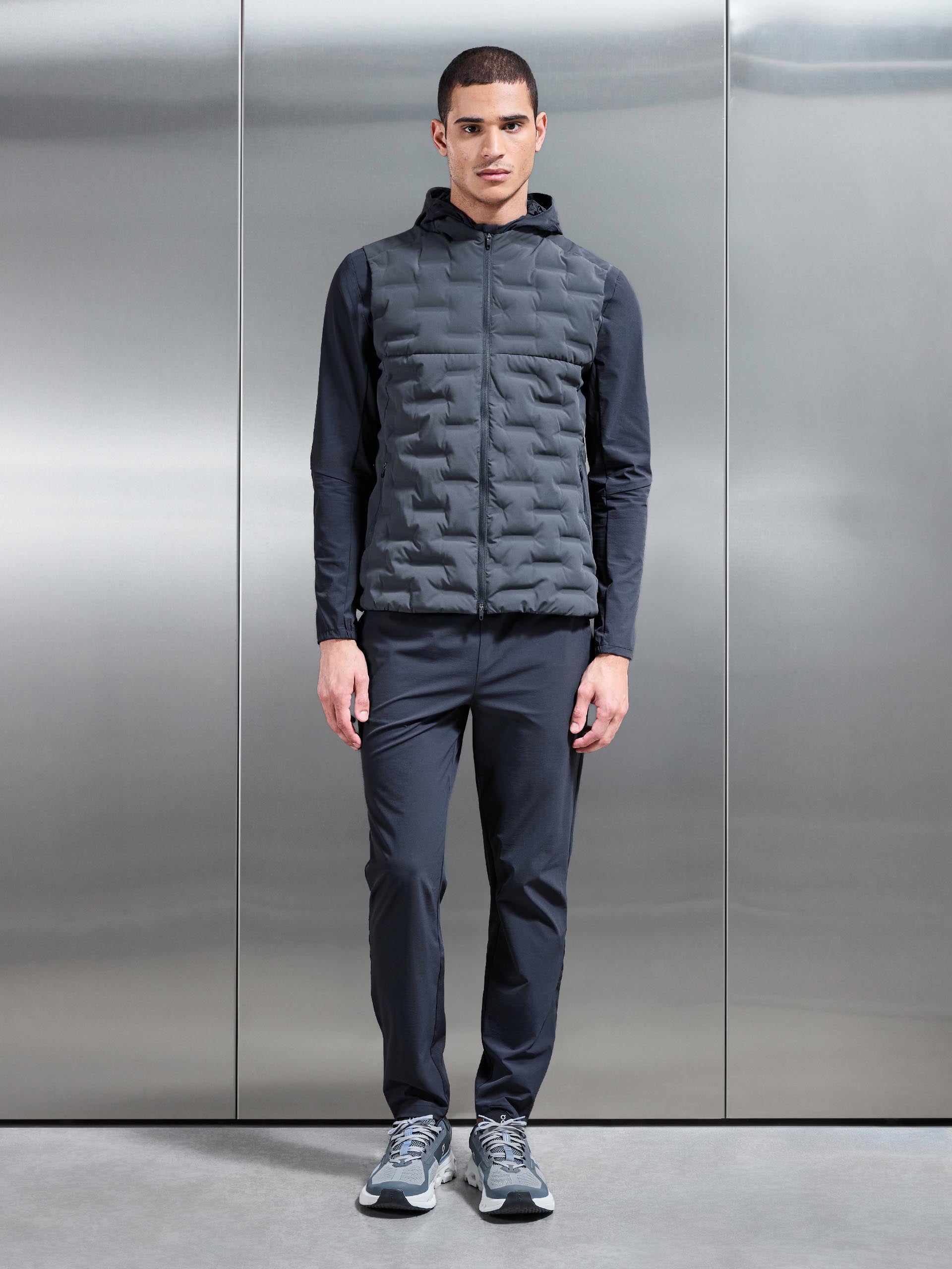 Mens Active Gilet in Slate Blue