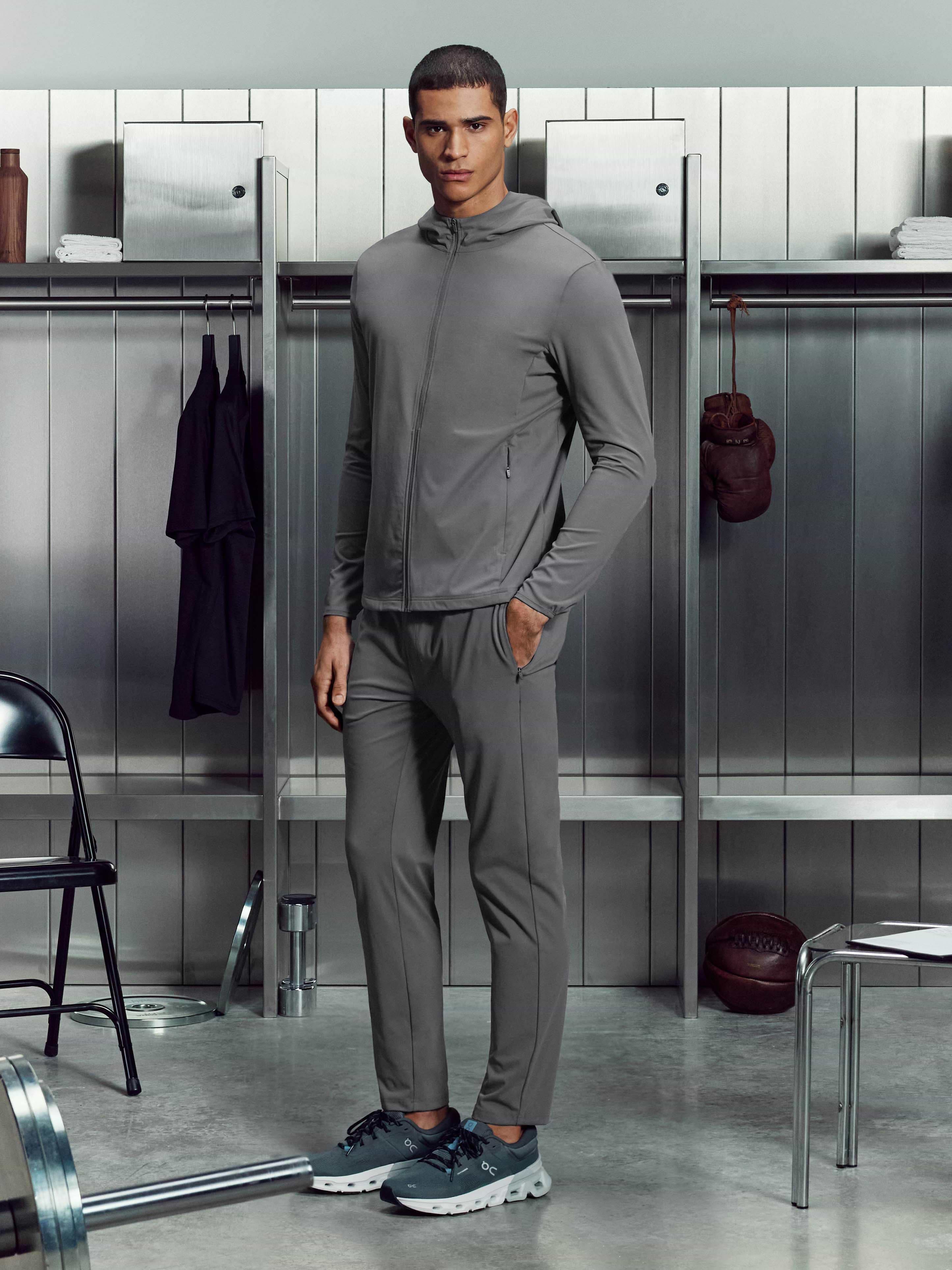 Active Jersey Jogger in Grey