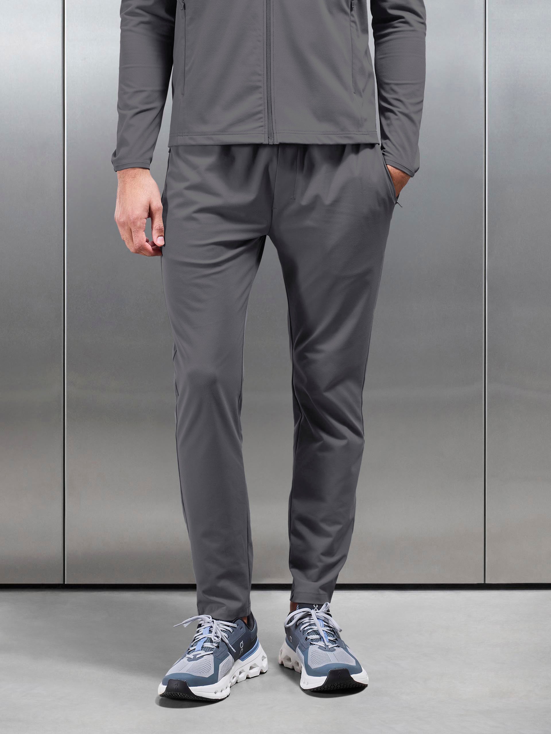 Active Jersey Jogger in Grey
