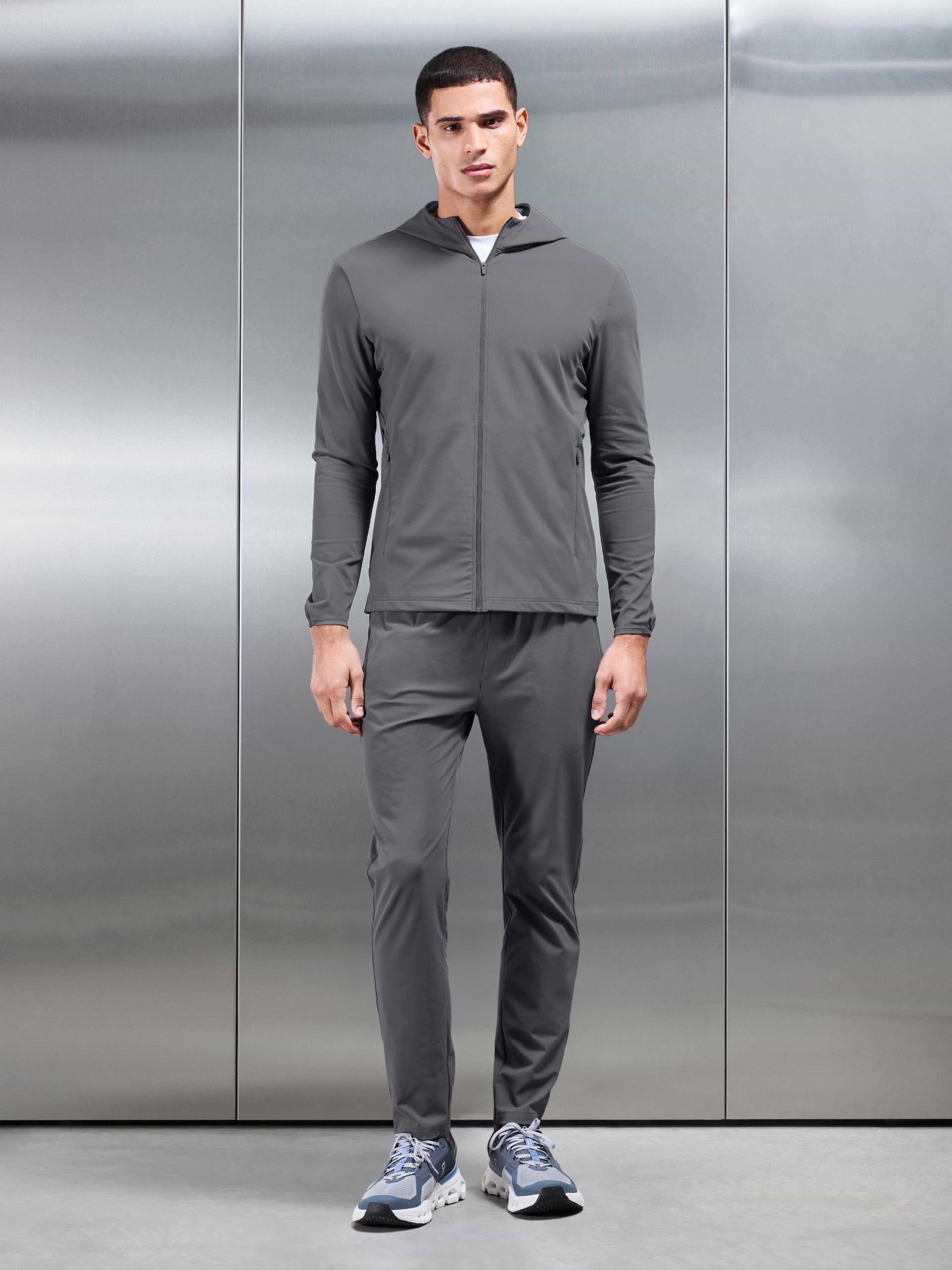 Active Jersey Jogger in Grey