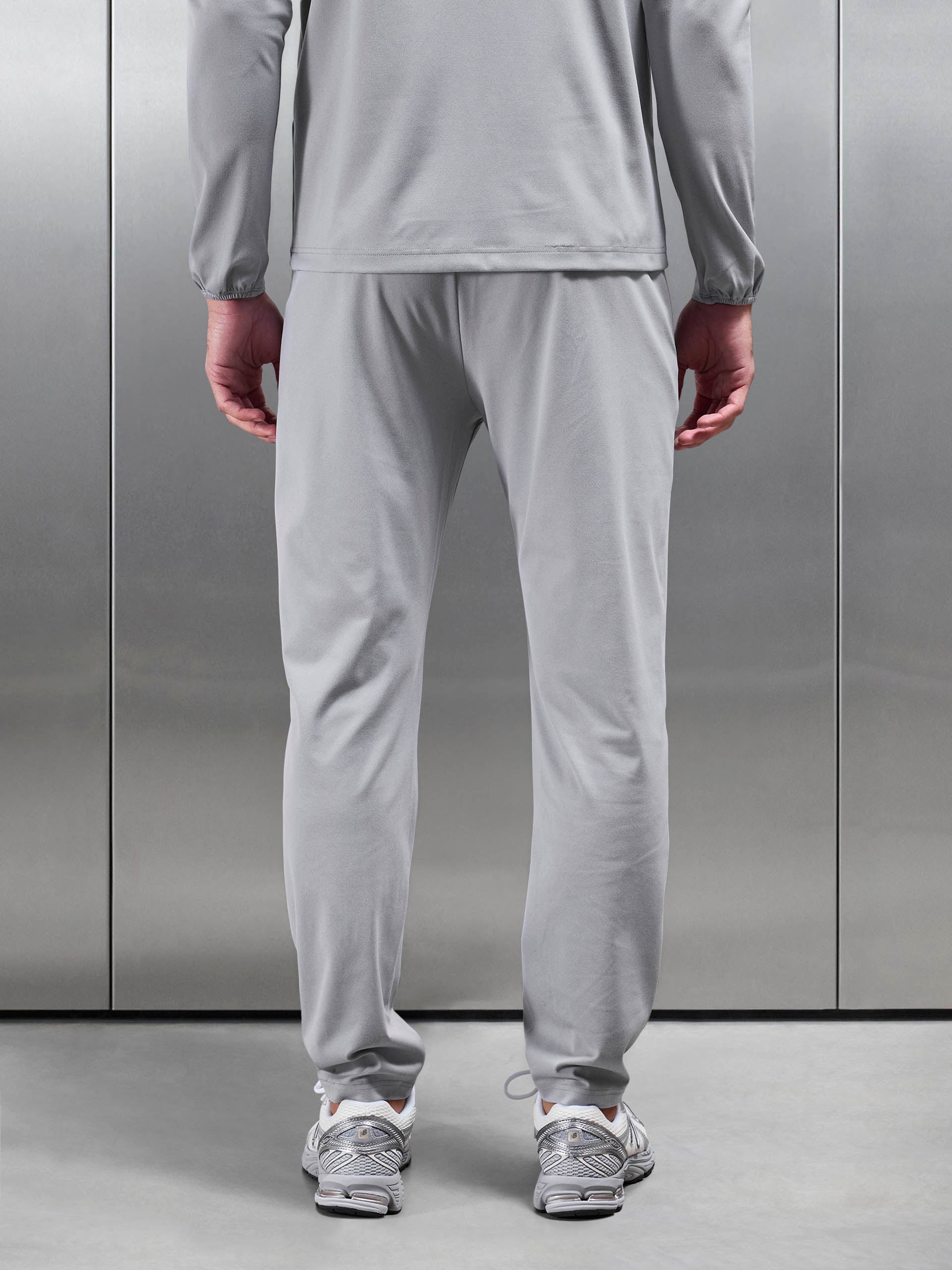 Mens Active Jersey Jogger in Marl Grey