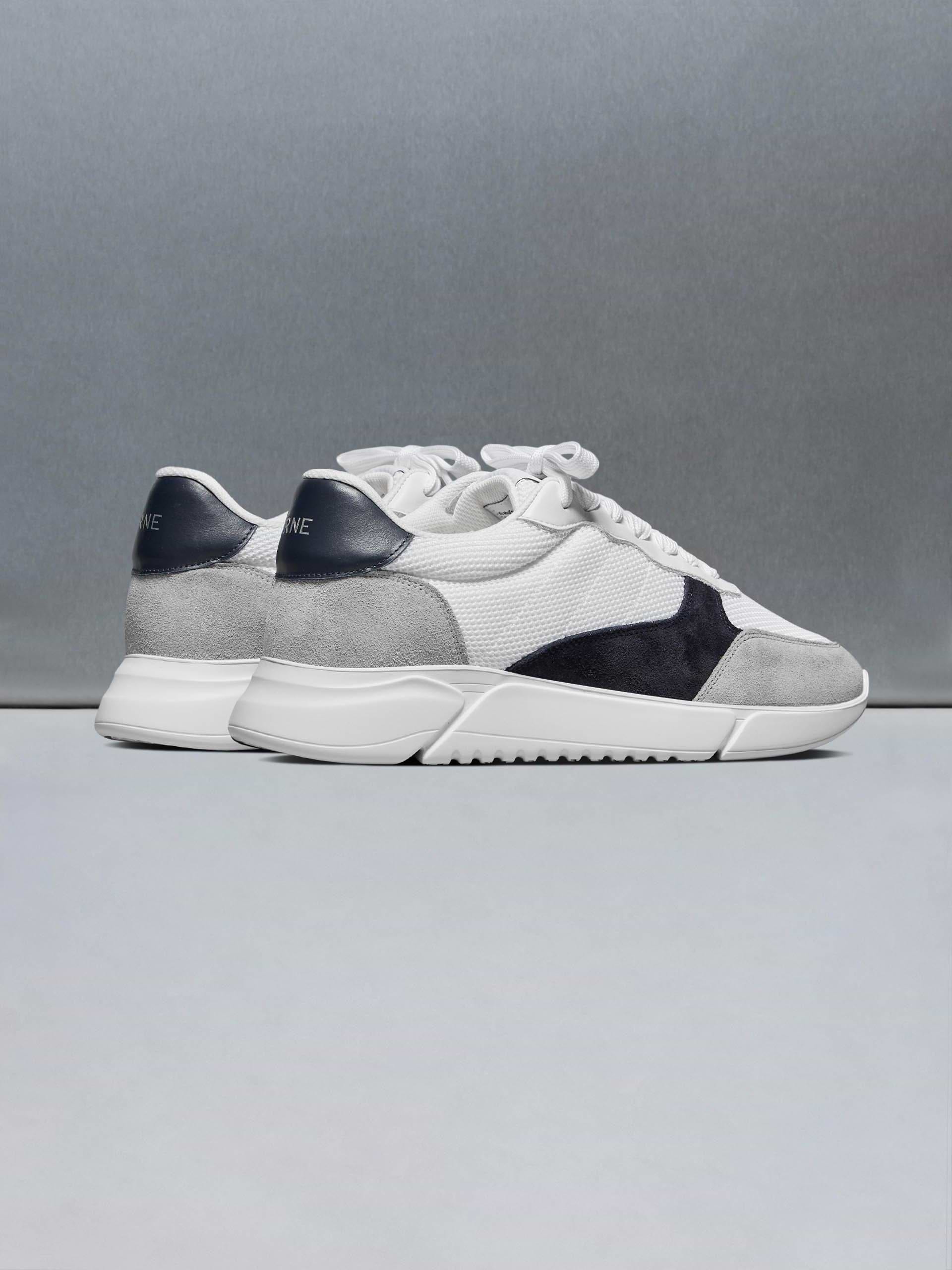Active Runner in White Navy