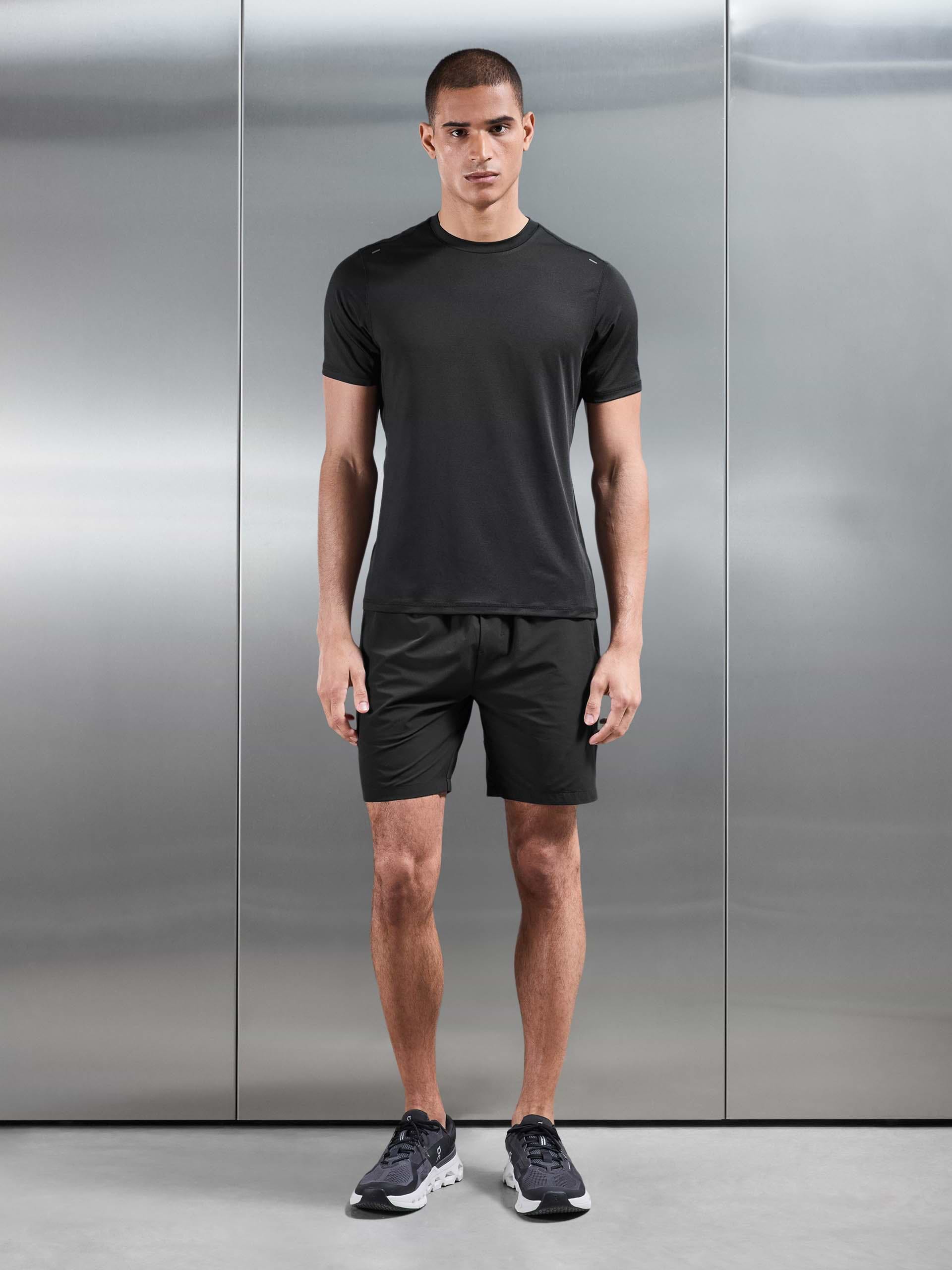 Mens Active Short in Black