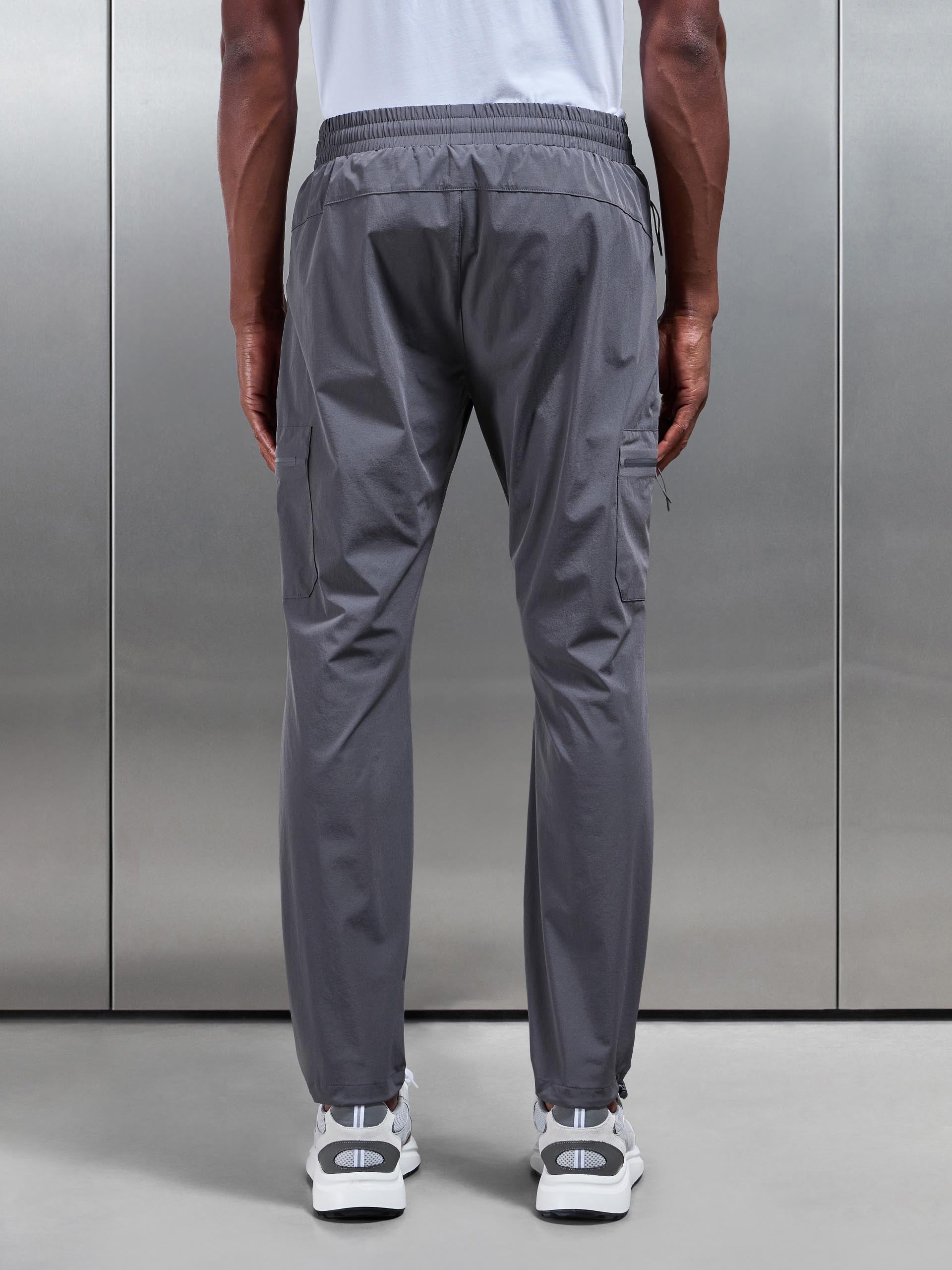 Mens Active Technical Cargo Pant in Grey
