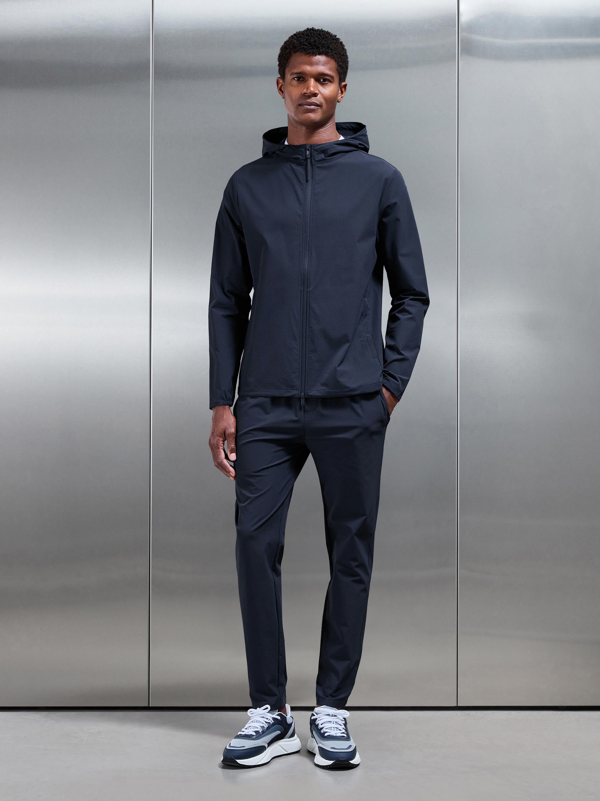 Active Technical Tapered Trackpant in Navy