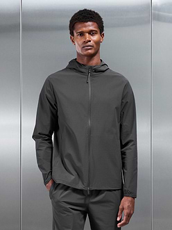 Mens Active Technical Windbreaker in Grey