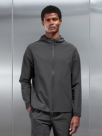 Mens Active Technical Windbreaker in Grey