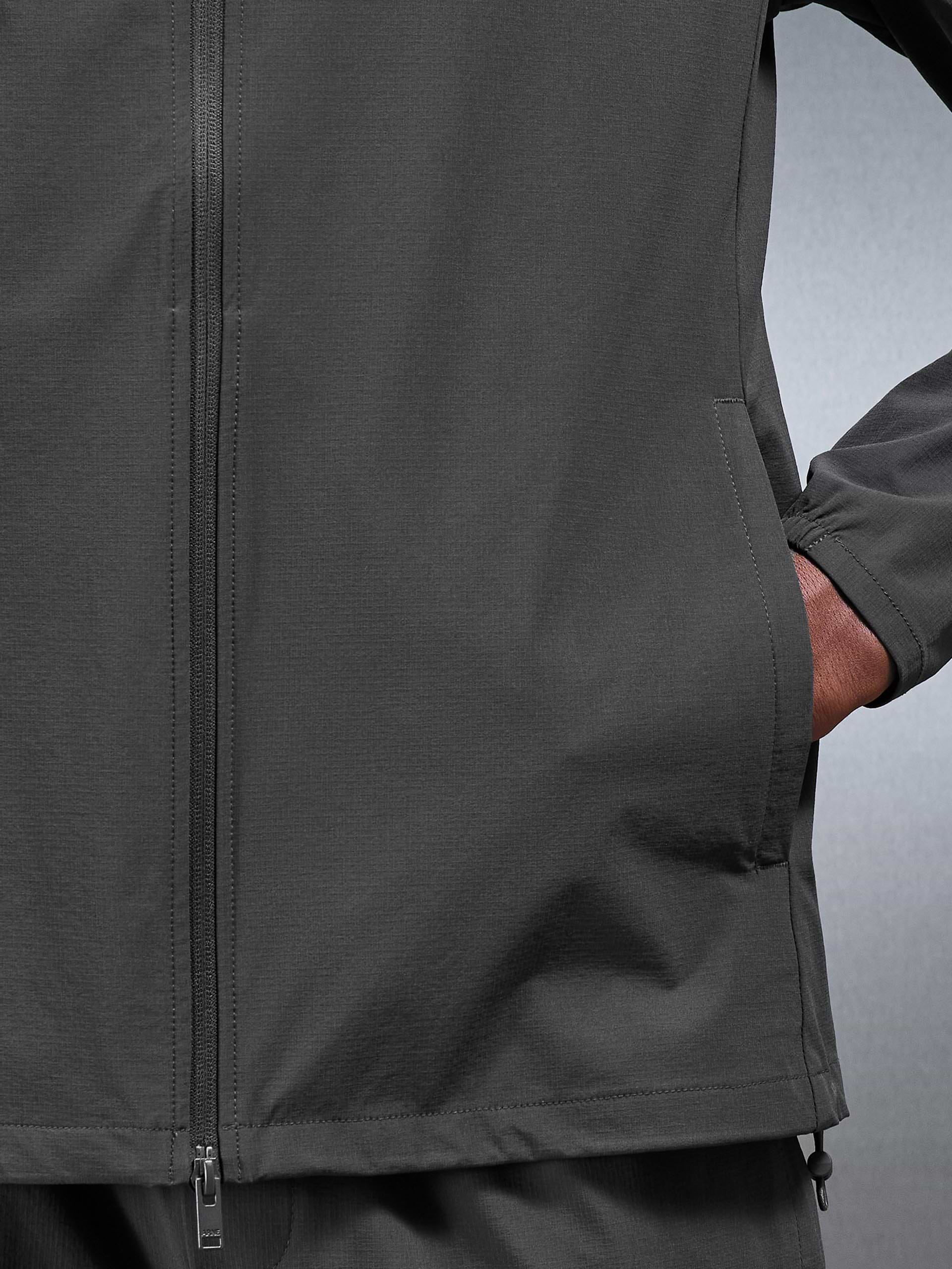 Active Technical Windbreaker in Grey