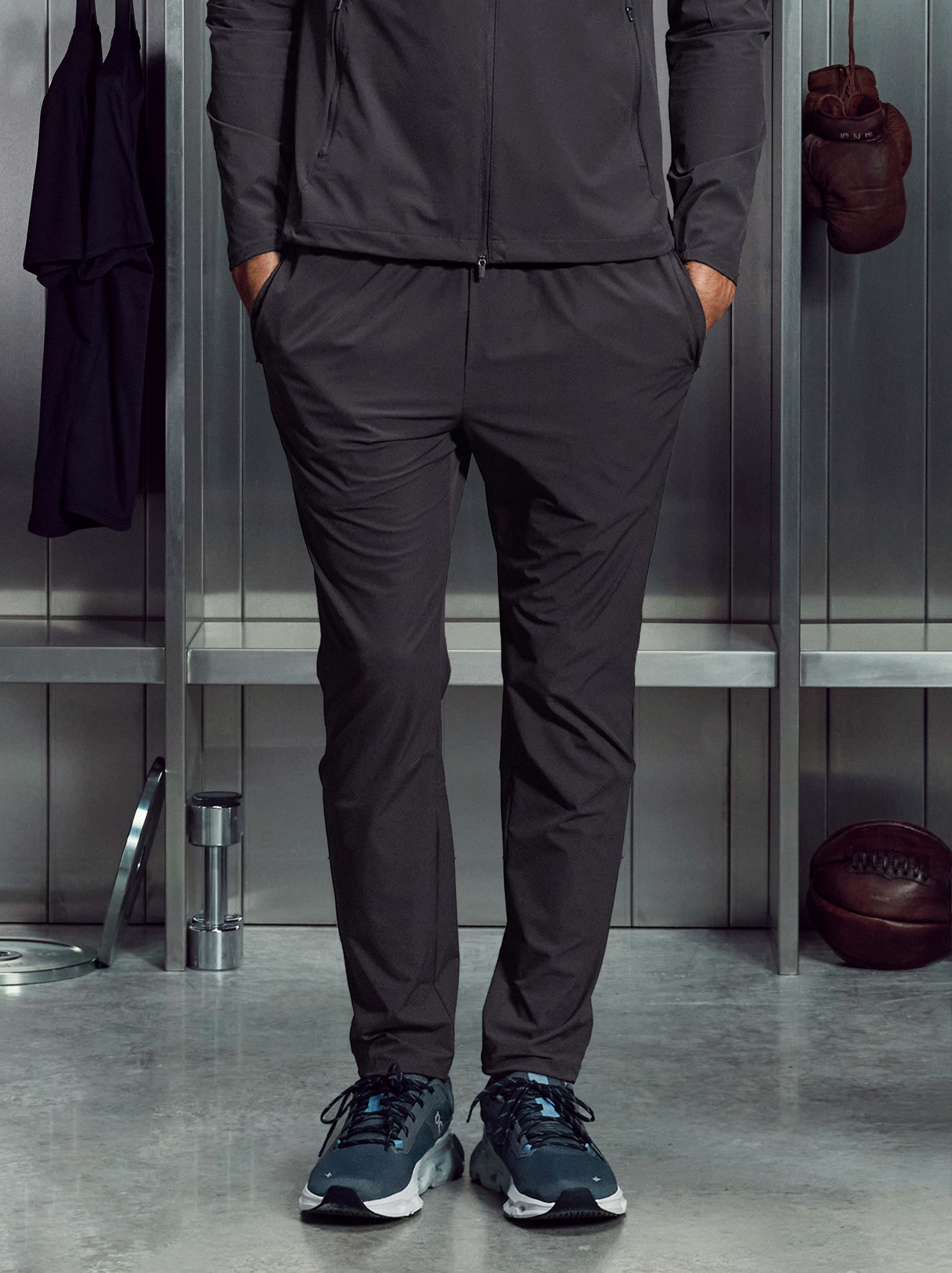 Mens Active Trackpant in Grey