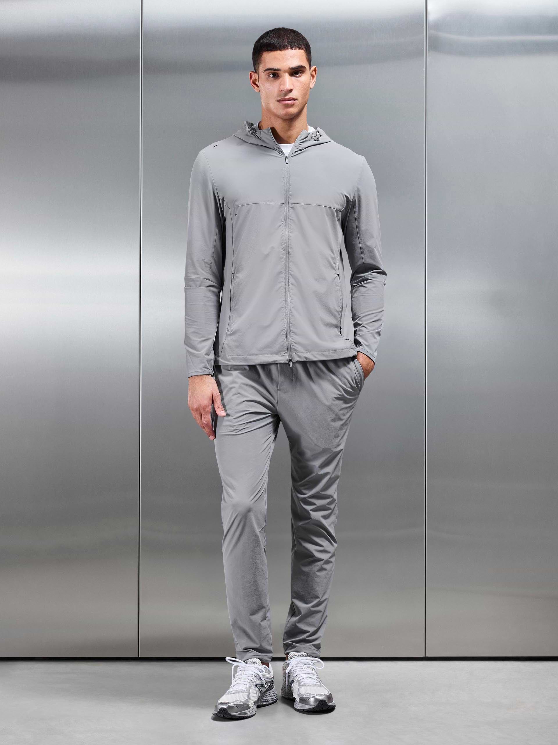 Mens Active Trackpant in Mid Grey