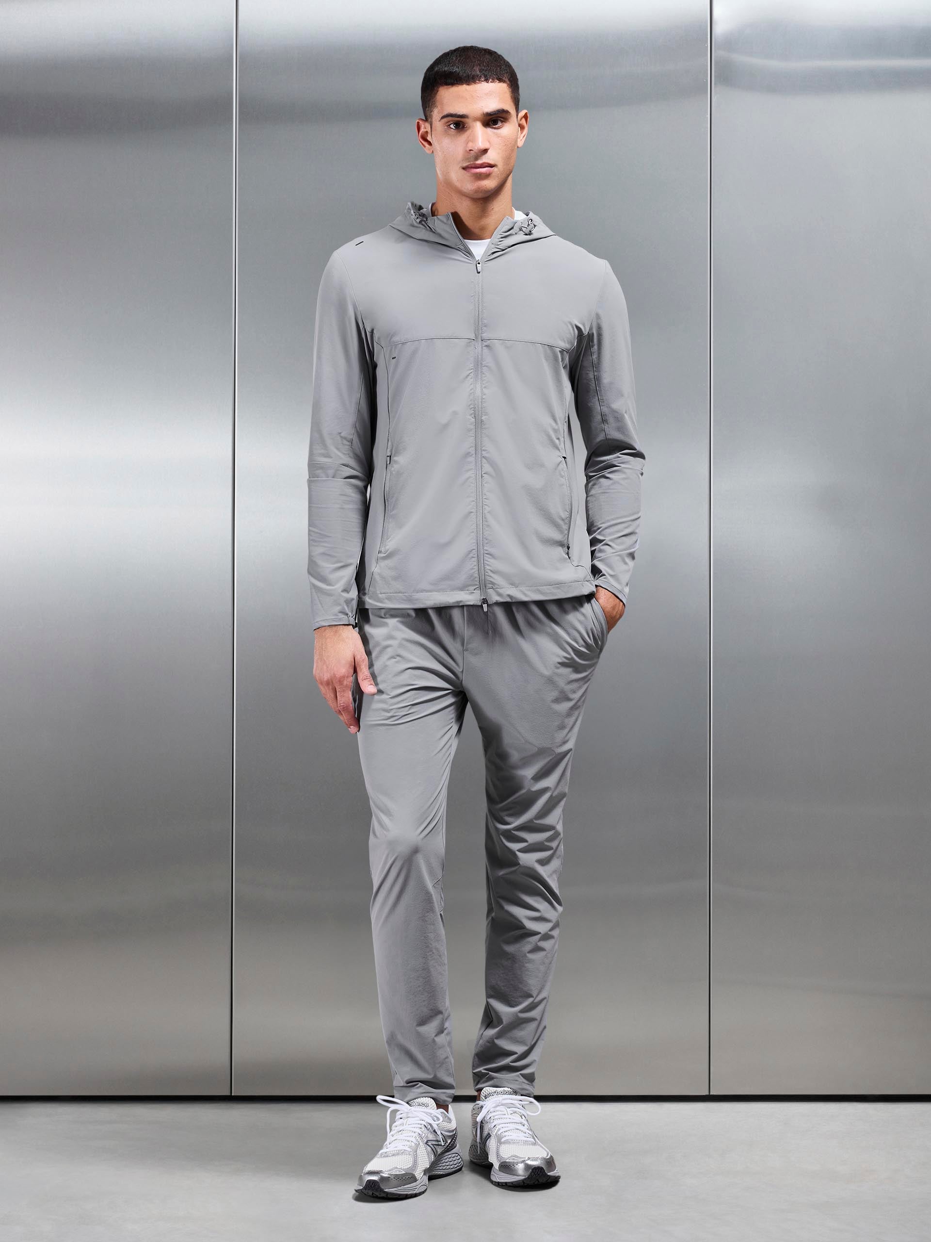 Mens Active Trackpant in Mid Grey