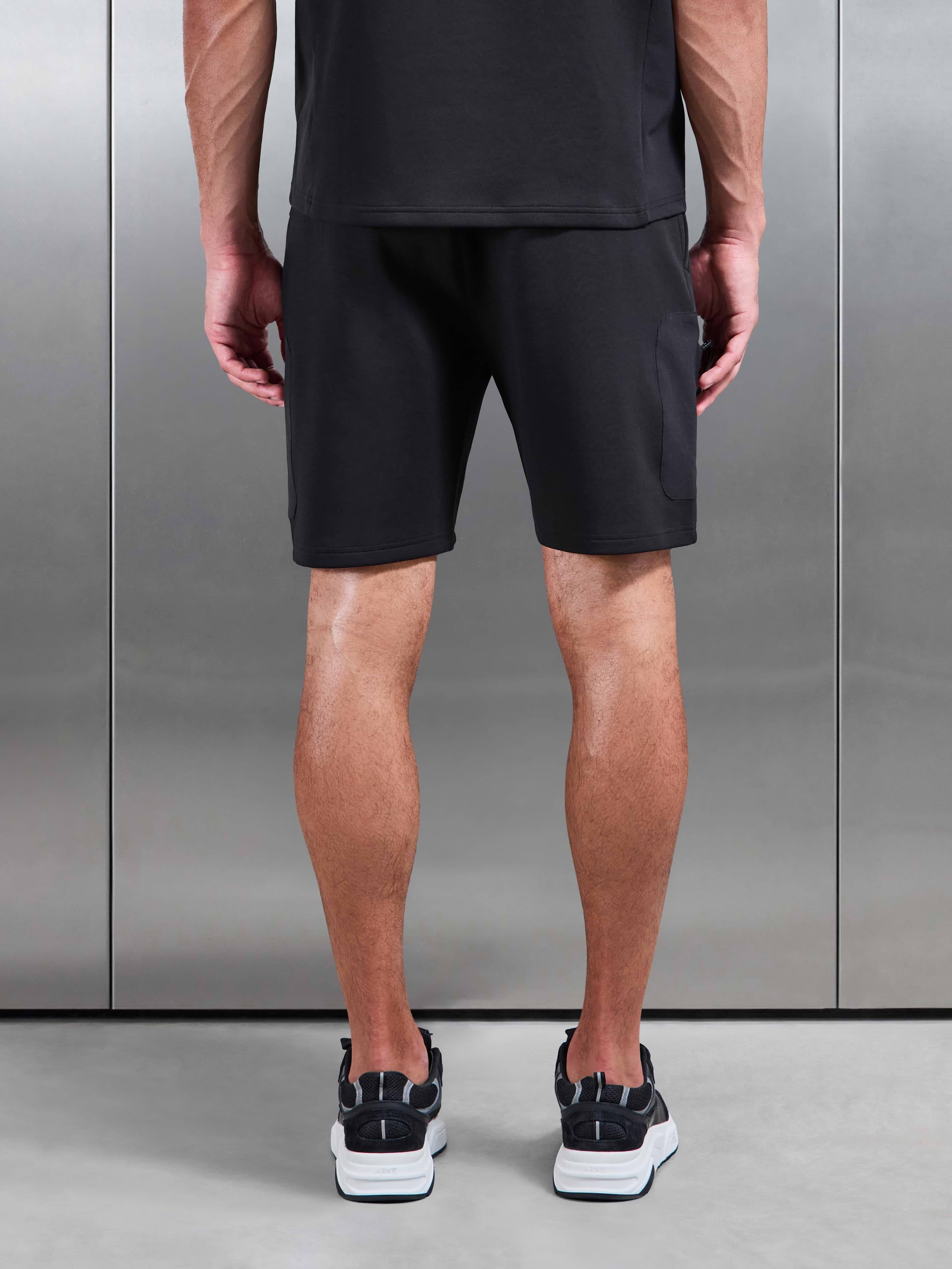 AirTech Hybrid Cargo Short in Black
