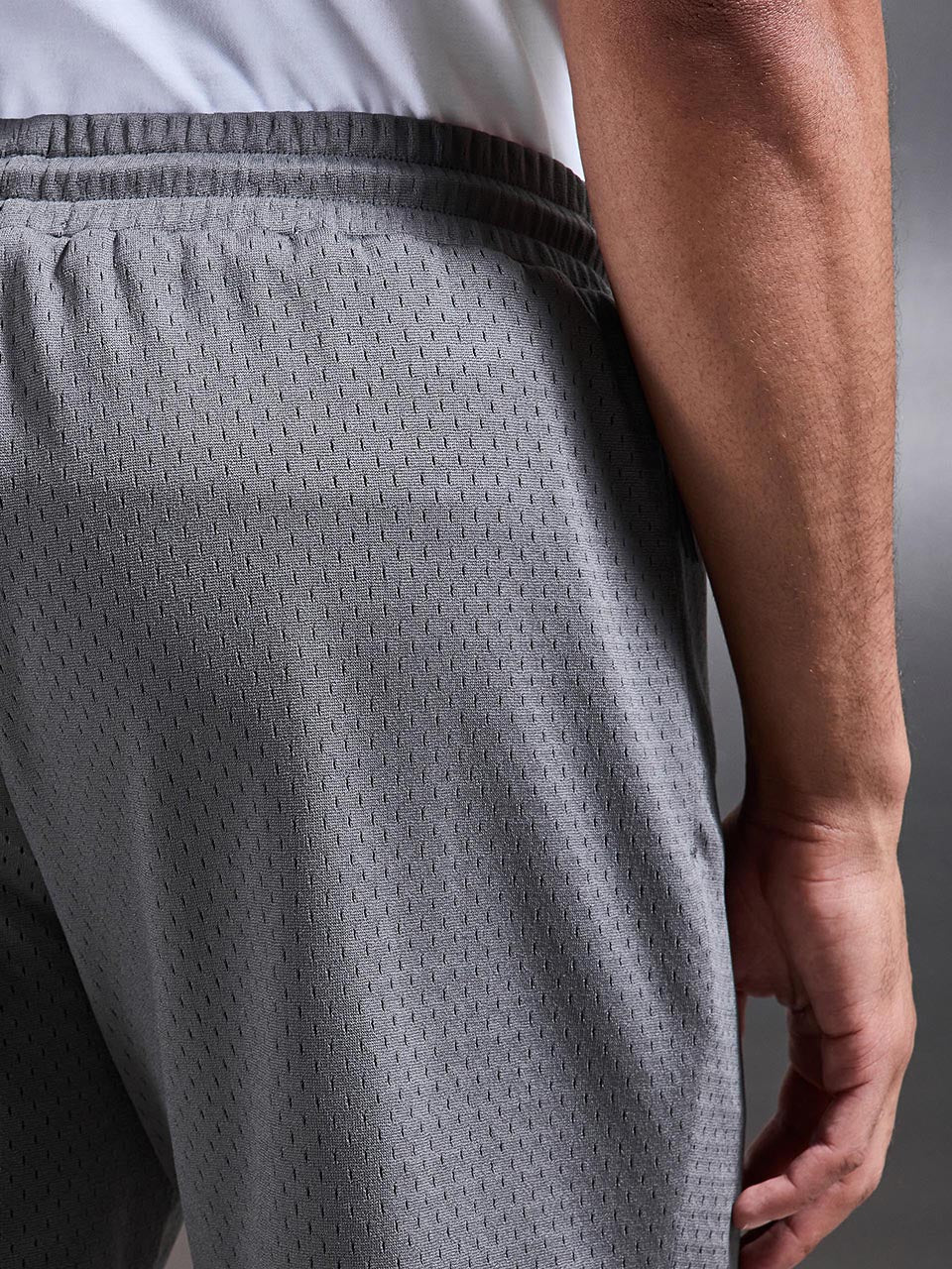 Mens AirTech Mesh Short in Grey
