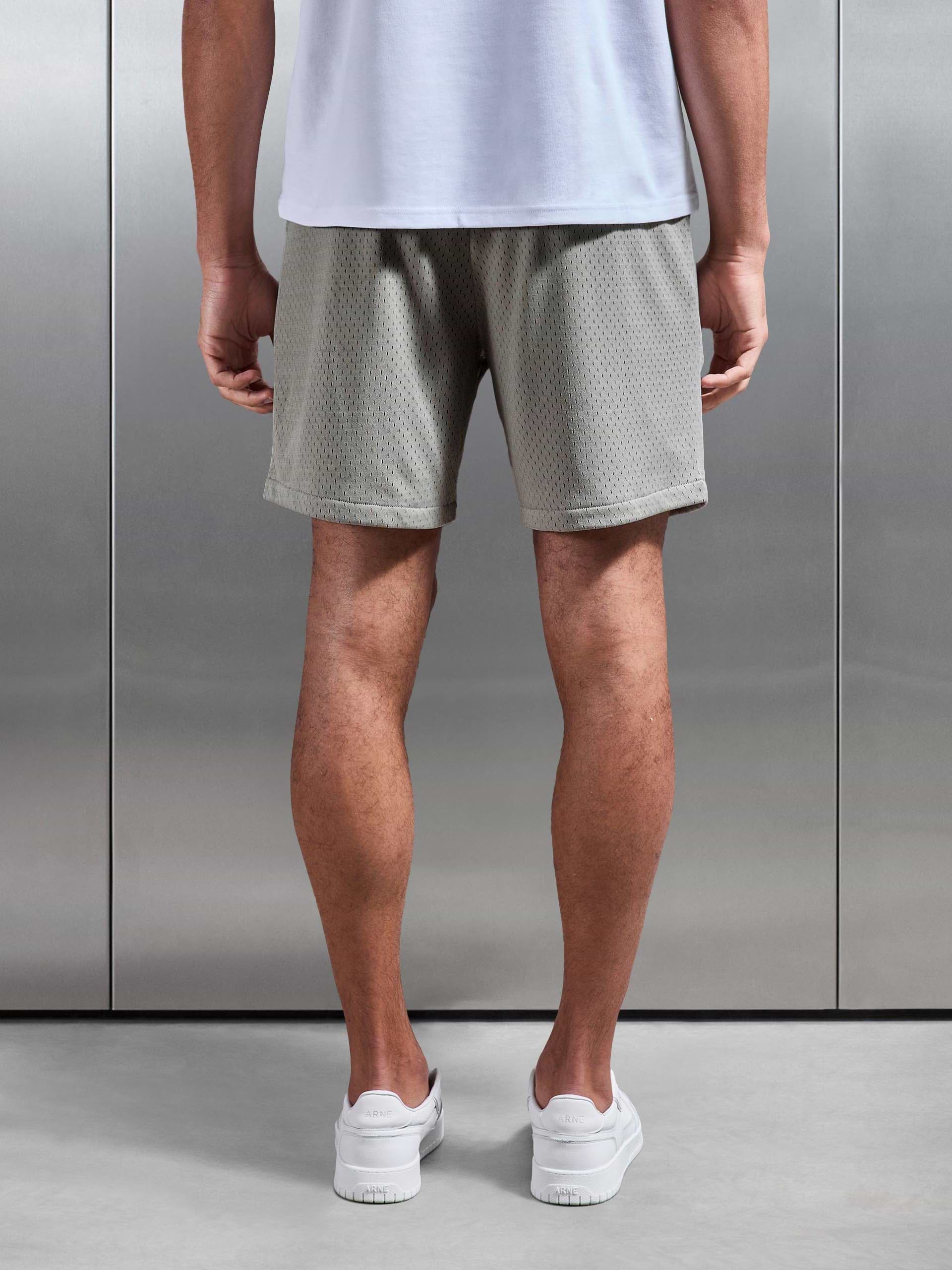 AirTech Mesh Short in Stone