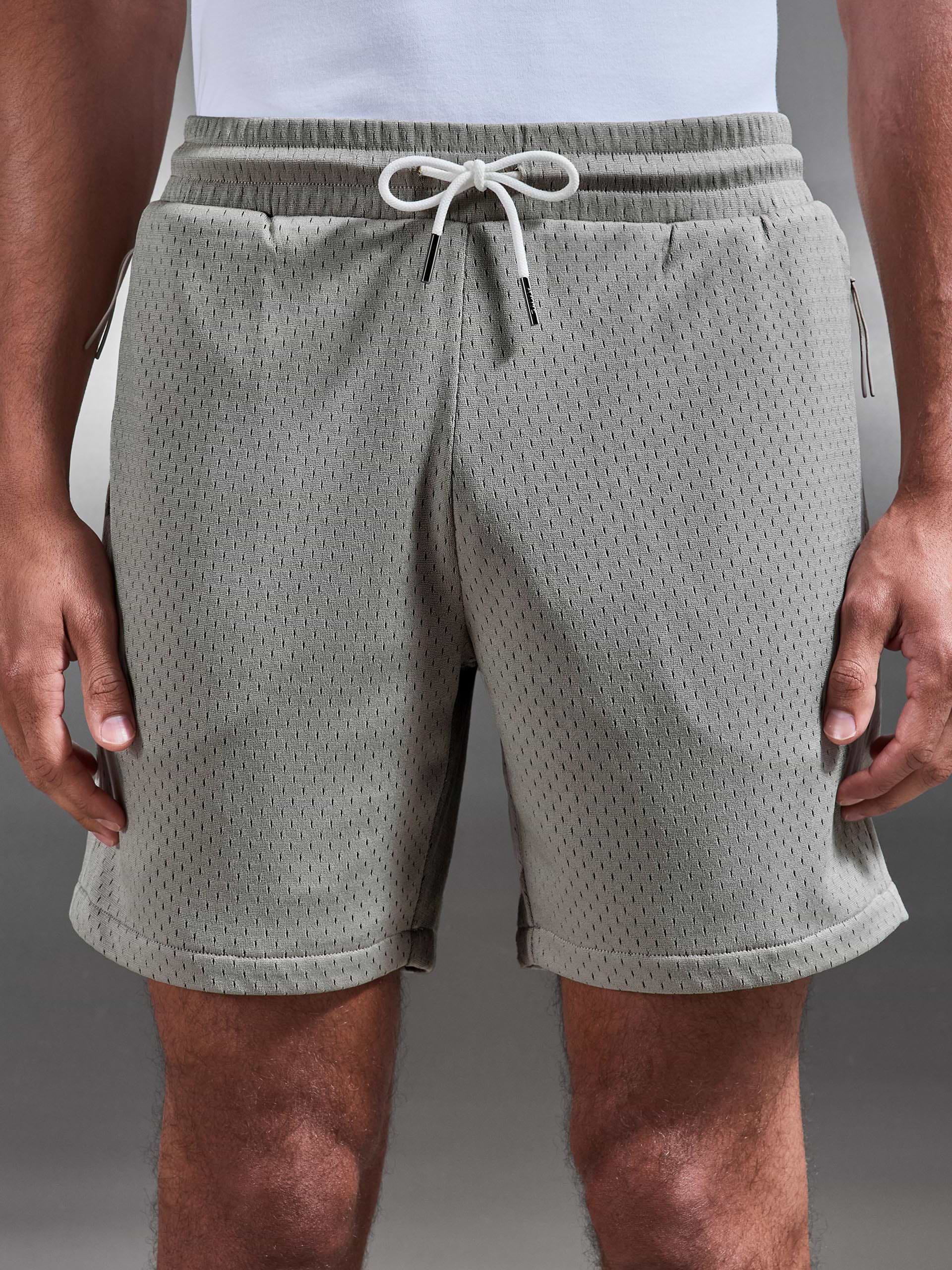 AirTech Mesh Short in Stone