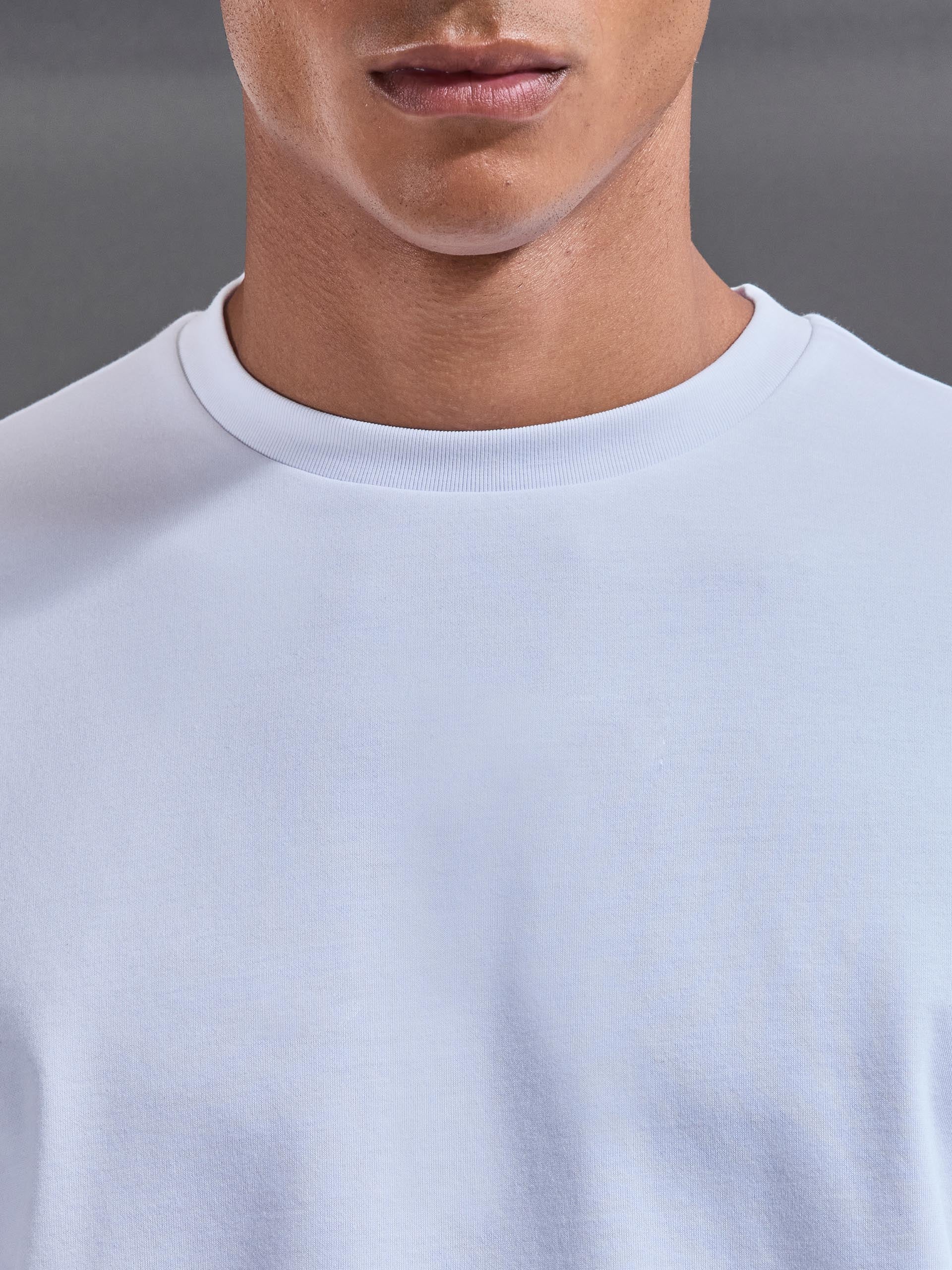Mens AirTech Relaxed Fit T-Shirt in White