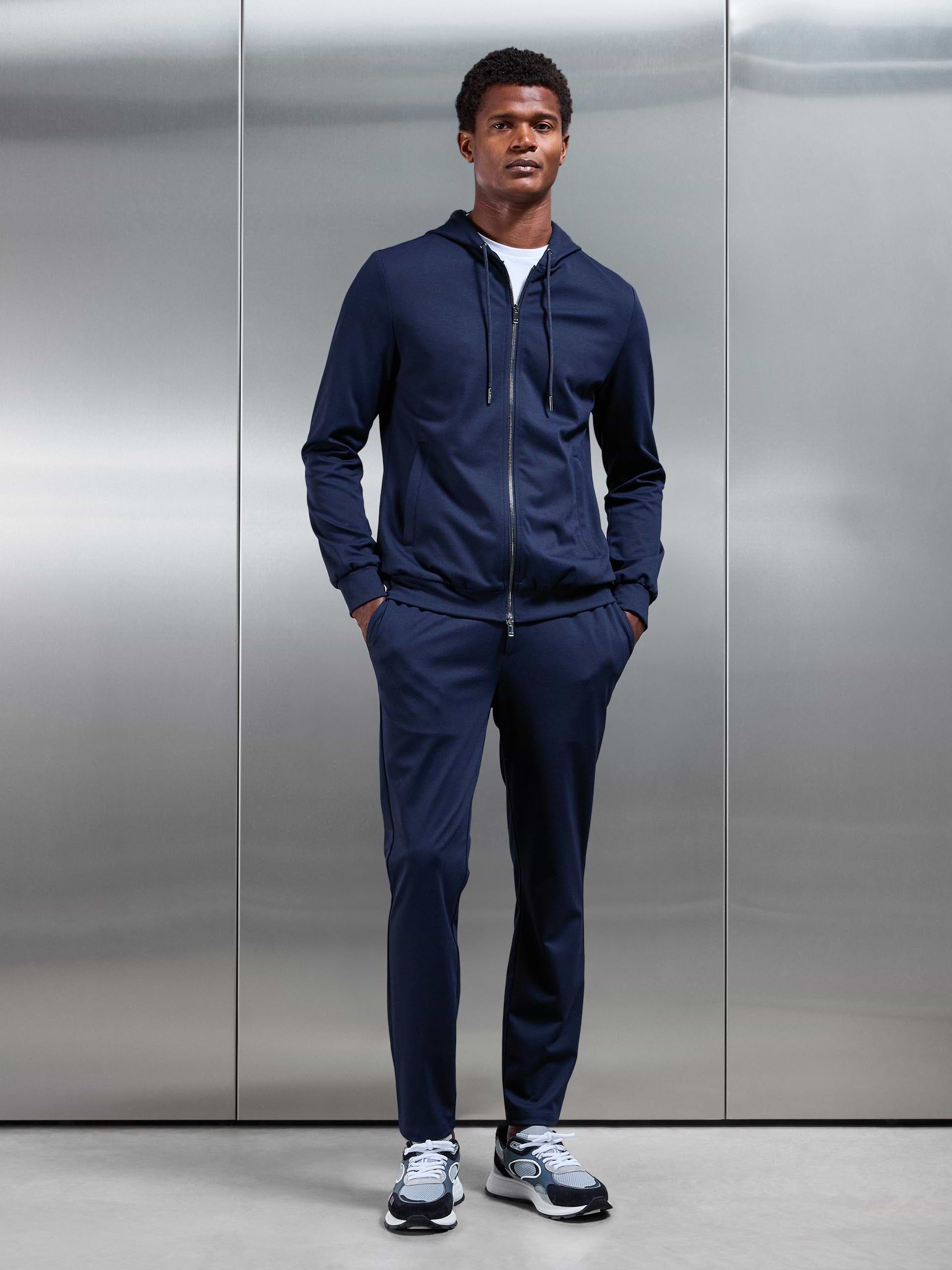 Athleisure Jacket in Navy