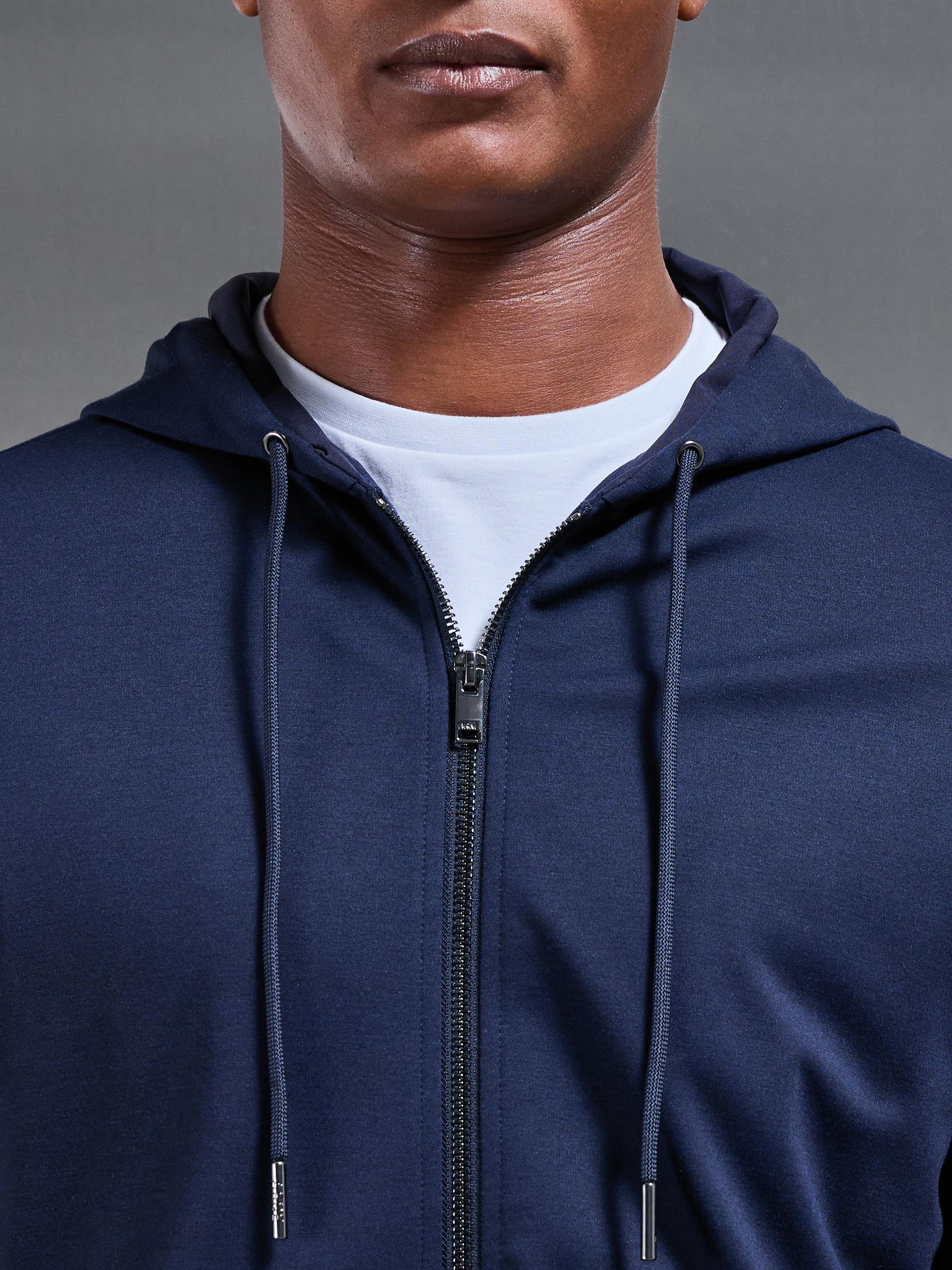 Mens Athleisure Jacket in Navy