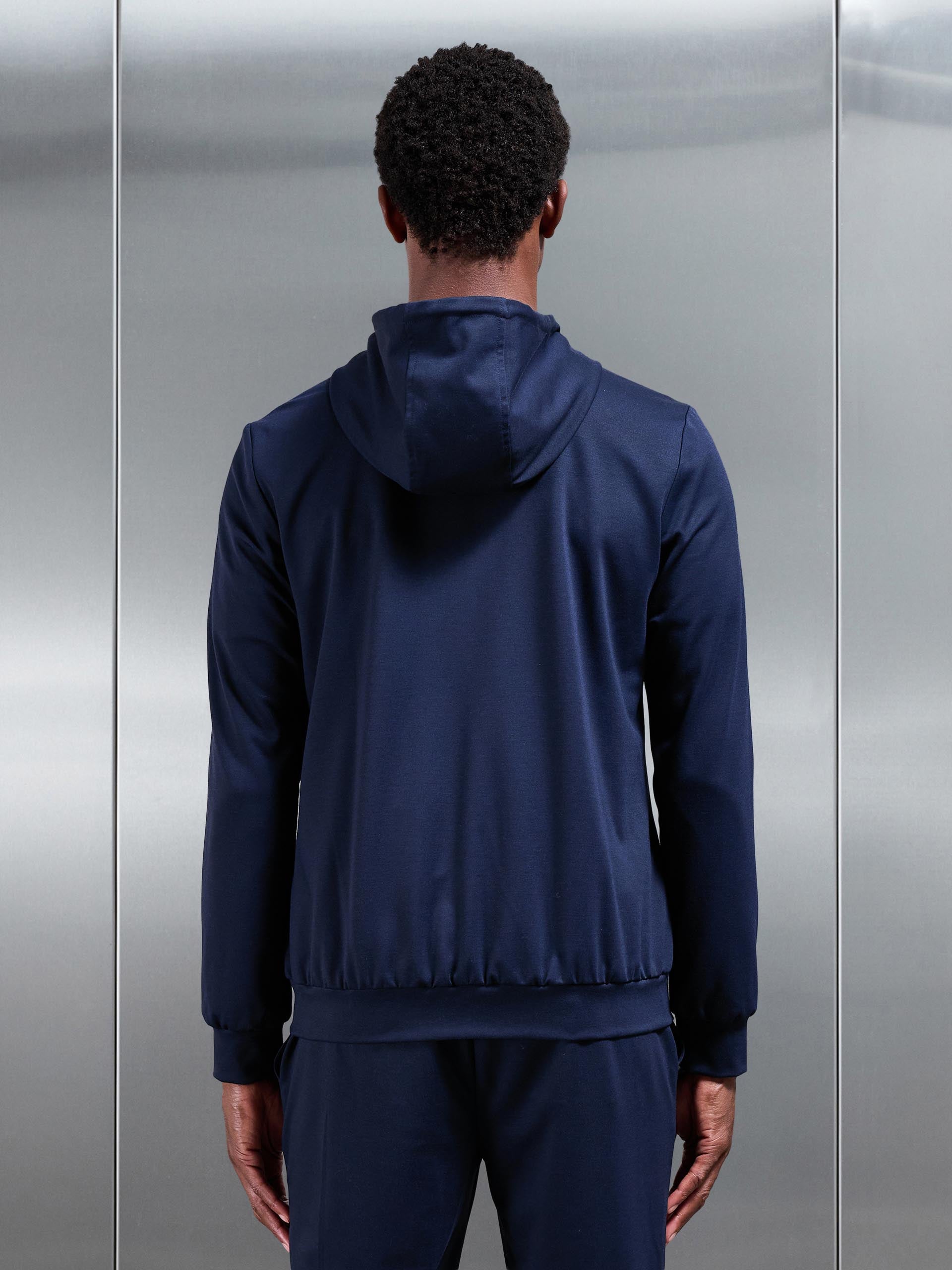 Mens Athleisure Jacket in Navy