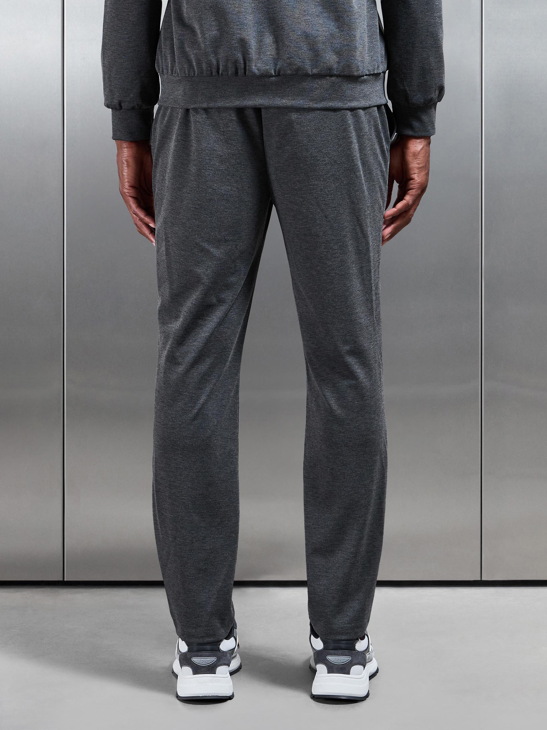 Mens Athleisure Jogger in Dark Grey