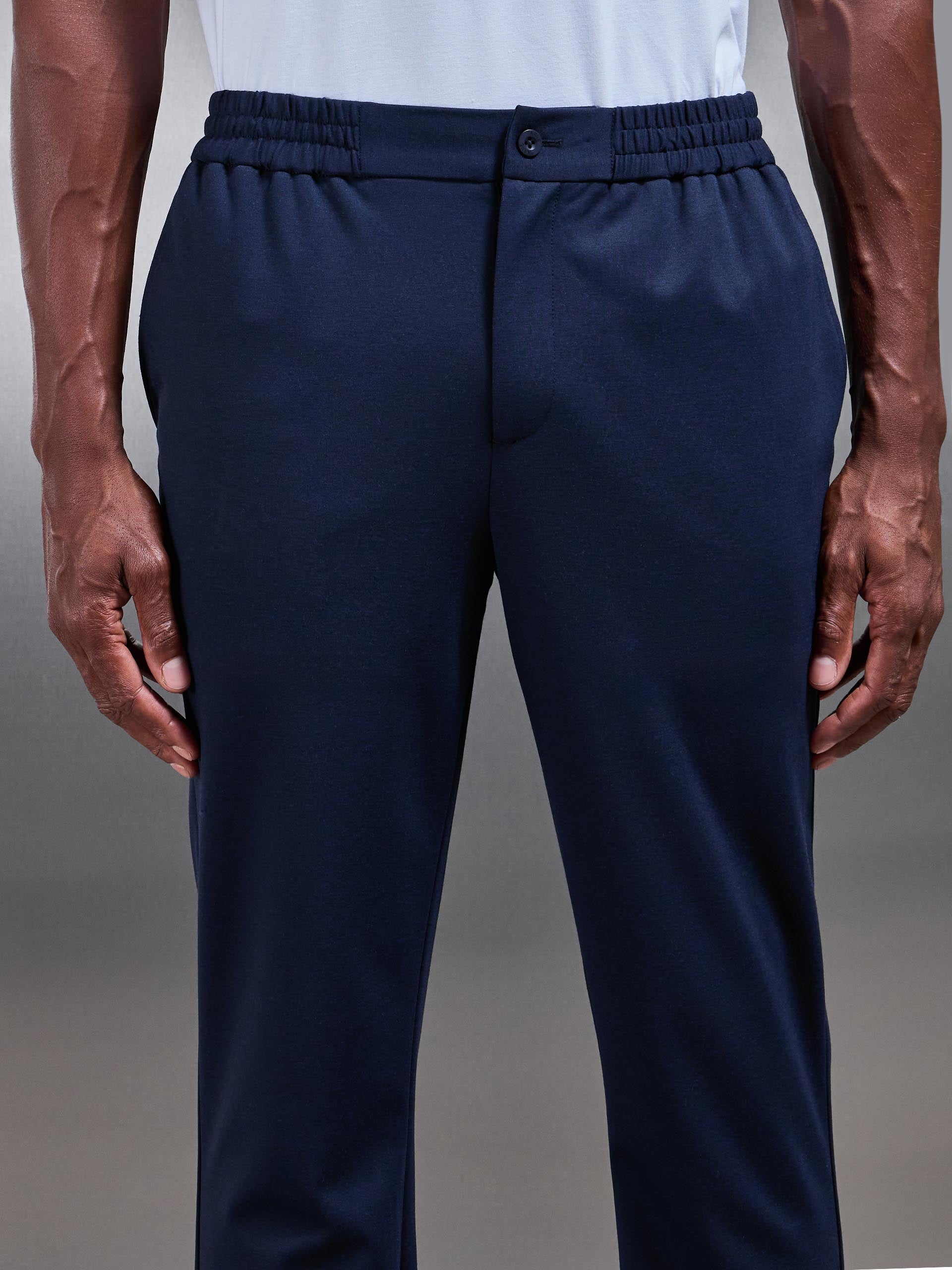 Mens Athleisure Jogger in Navy