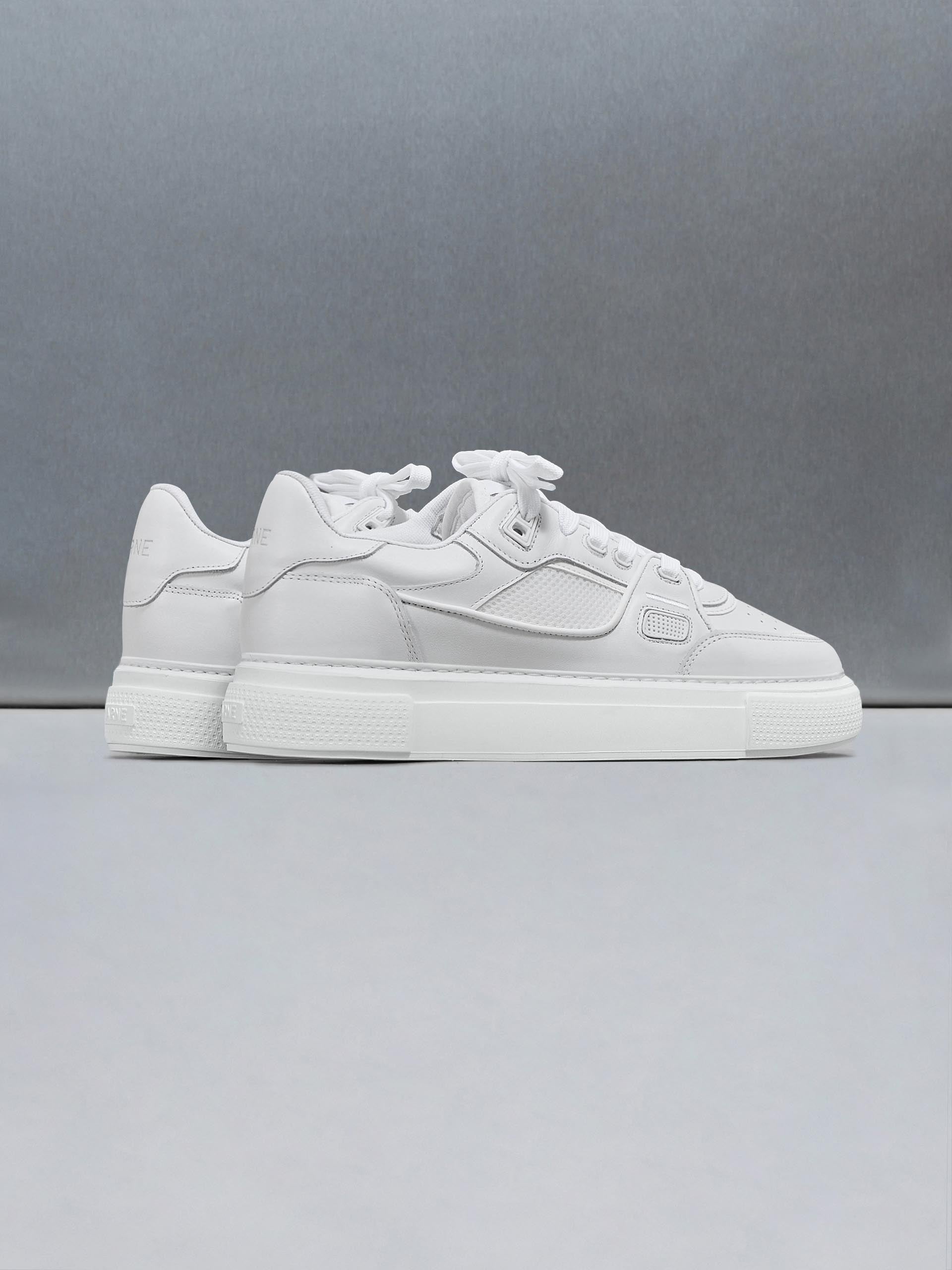Mens Atlas Trainer in Triple White
