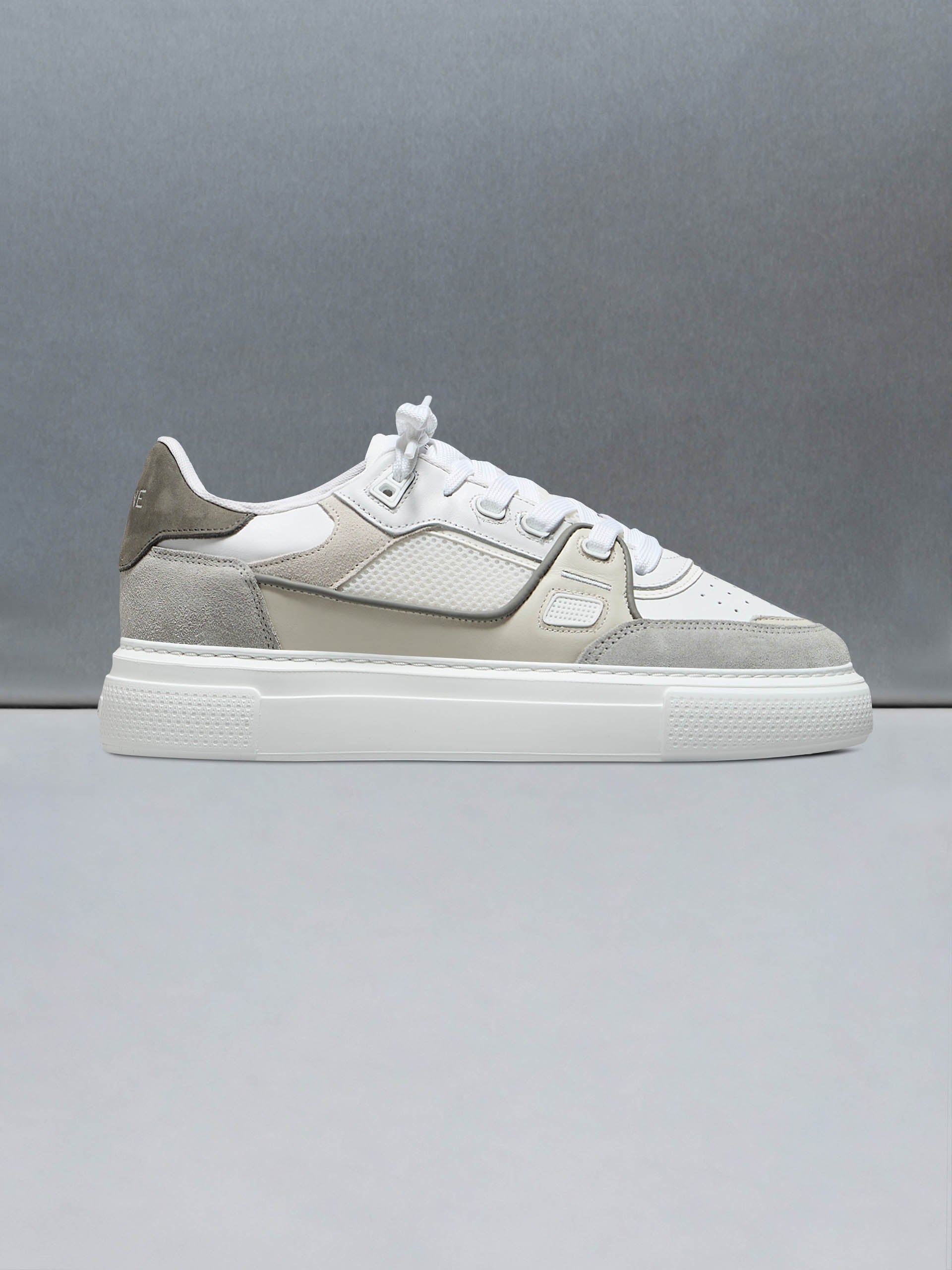 Mens Atlas Trainer in White Stone