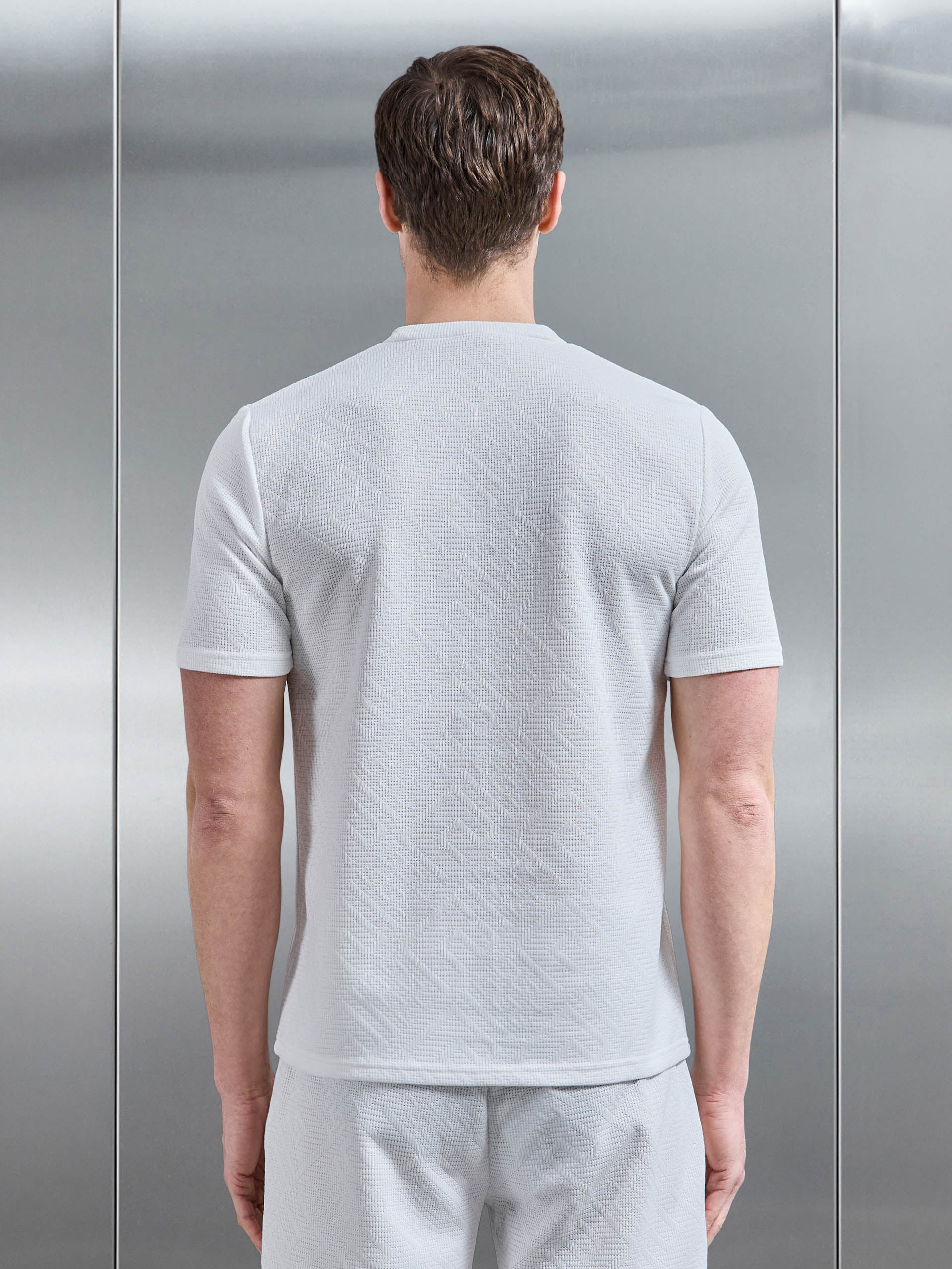 Mens Aztec T-Shirt in White