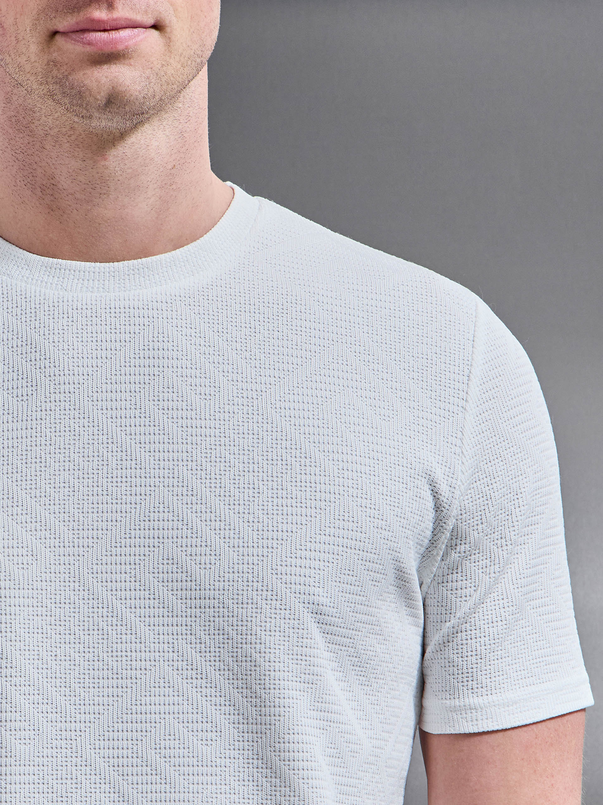 Mens Aztec T-Shirt in White