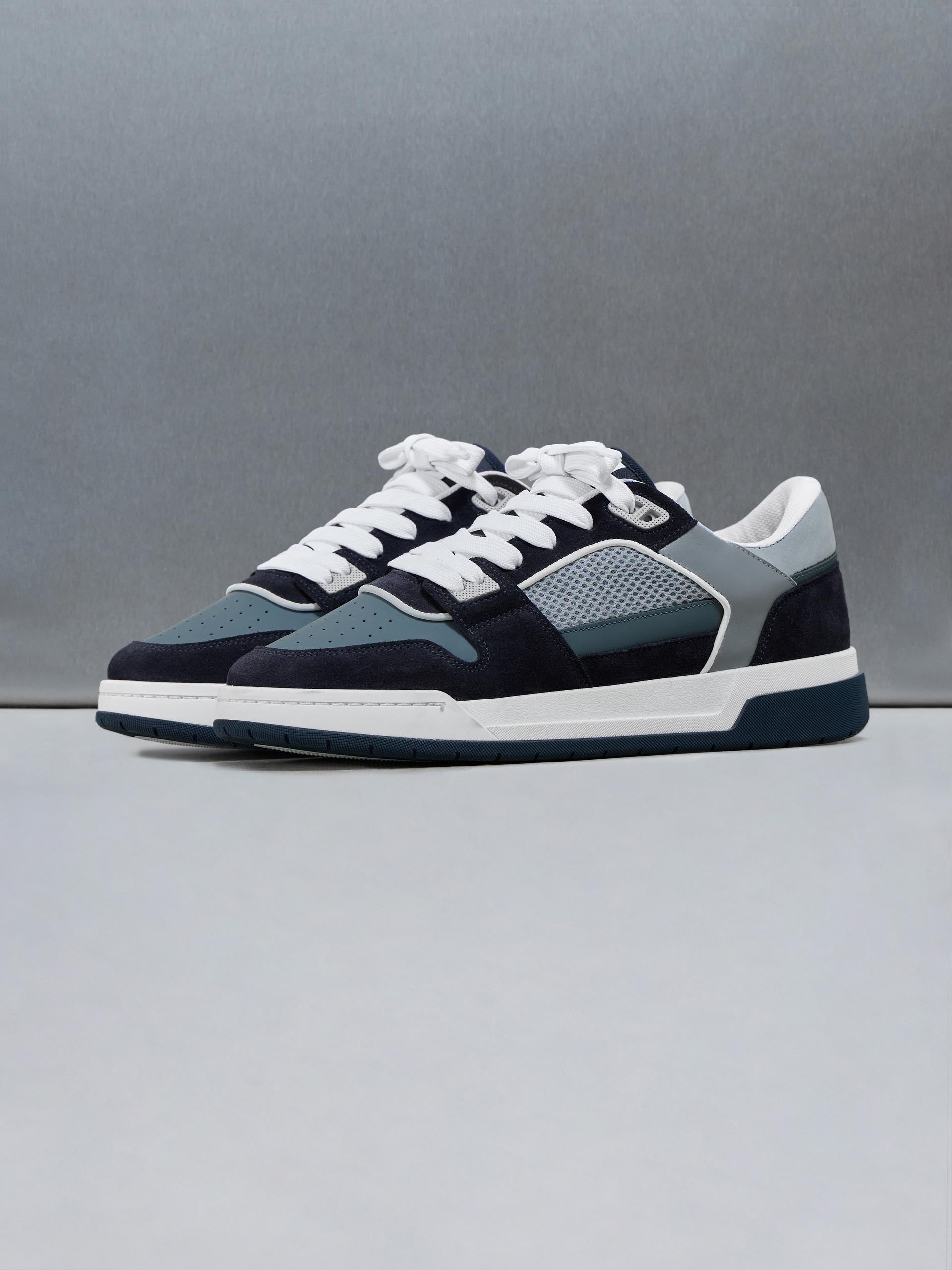 Mens Basket Trainer in Air Force Blue