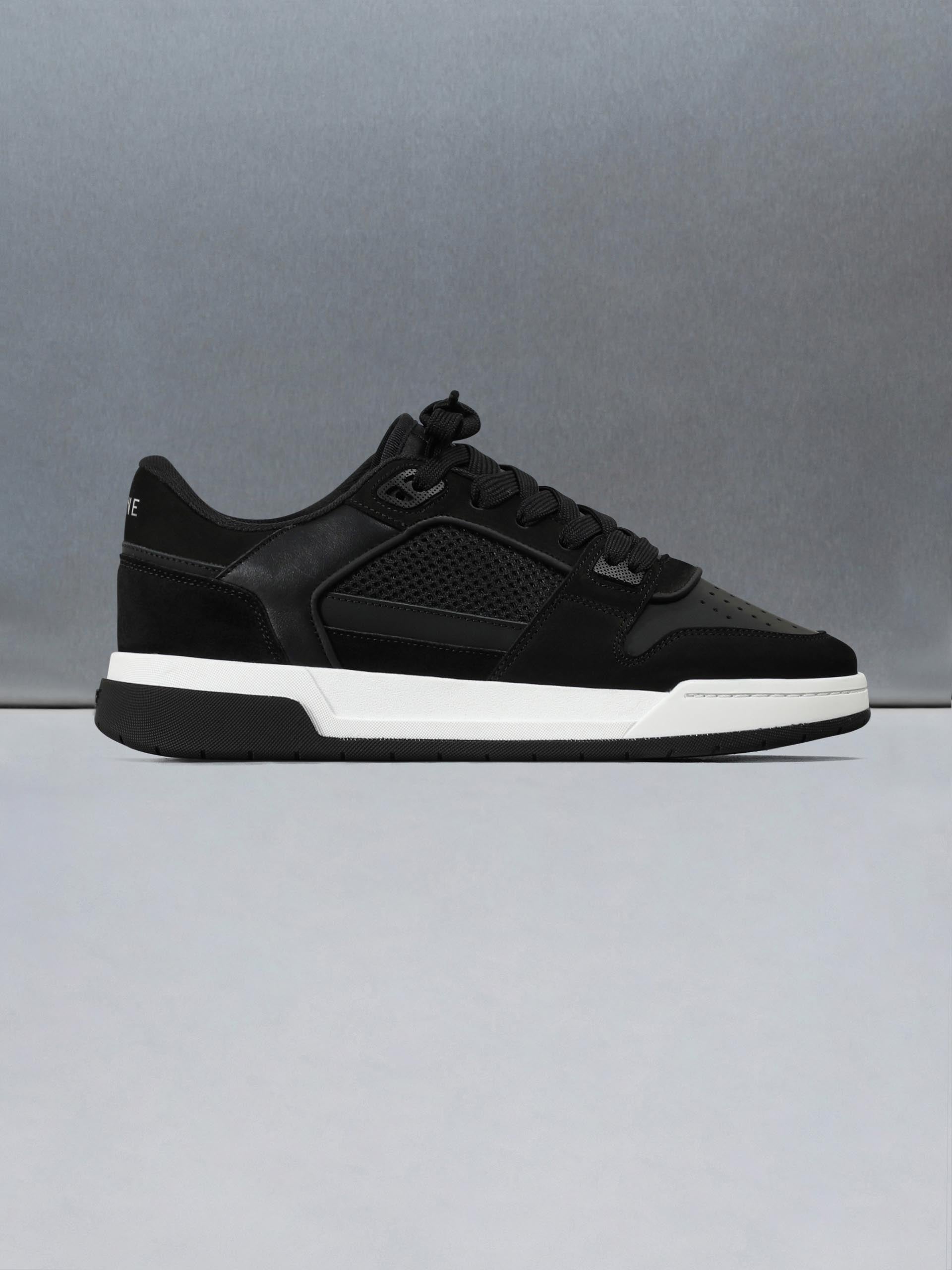 Mens Basket Trainer in Black